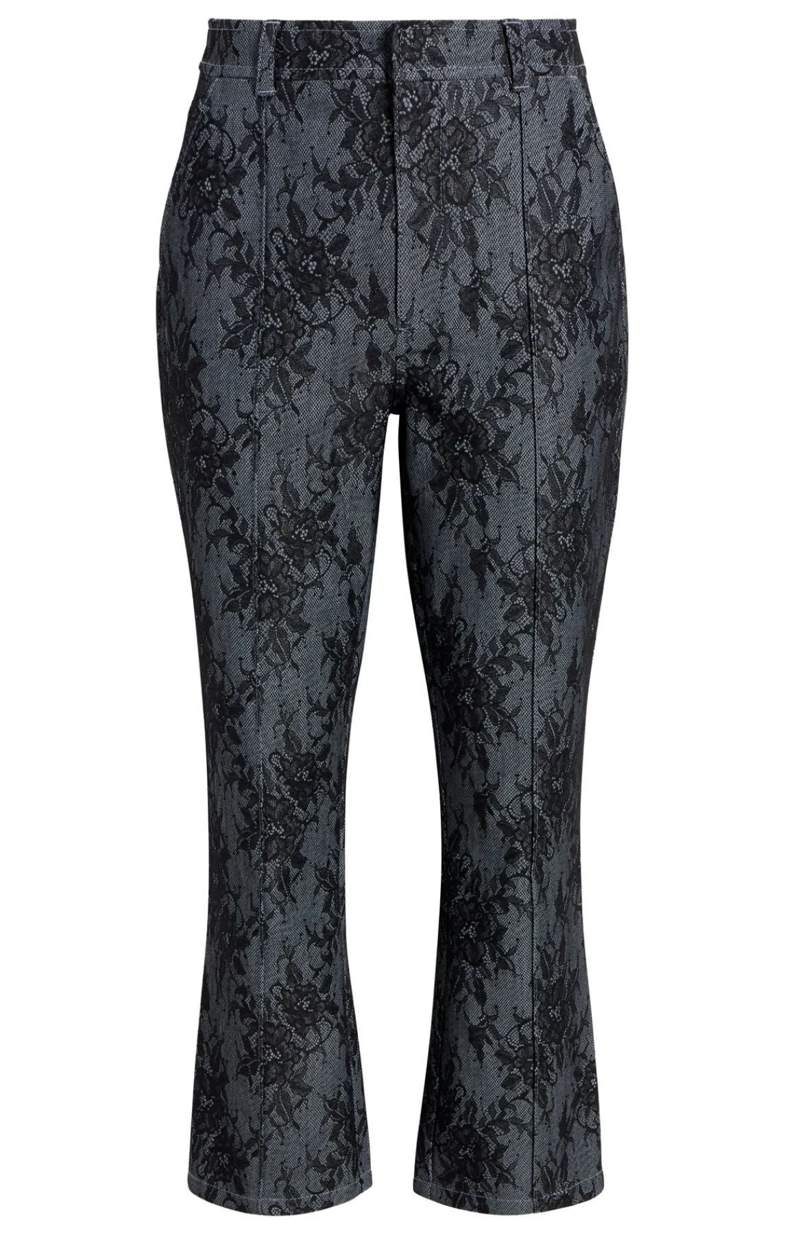 Cinq à Sept Bonded Lace Cropped Evelyn Pant<Women Pants