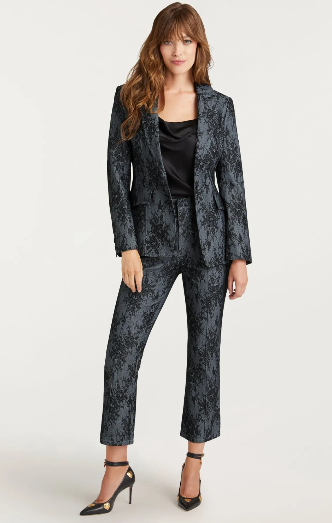 Cinq à Sept Bonded Lace Sallie Blazer<Women Blazers | Denim