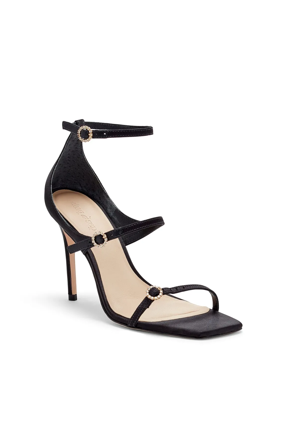 Cinq à Sept Celeste Satin Sandal<Women Shoes