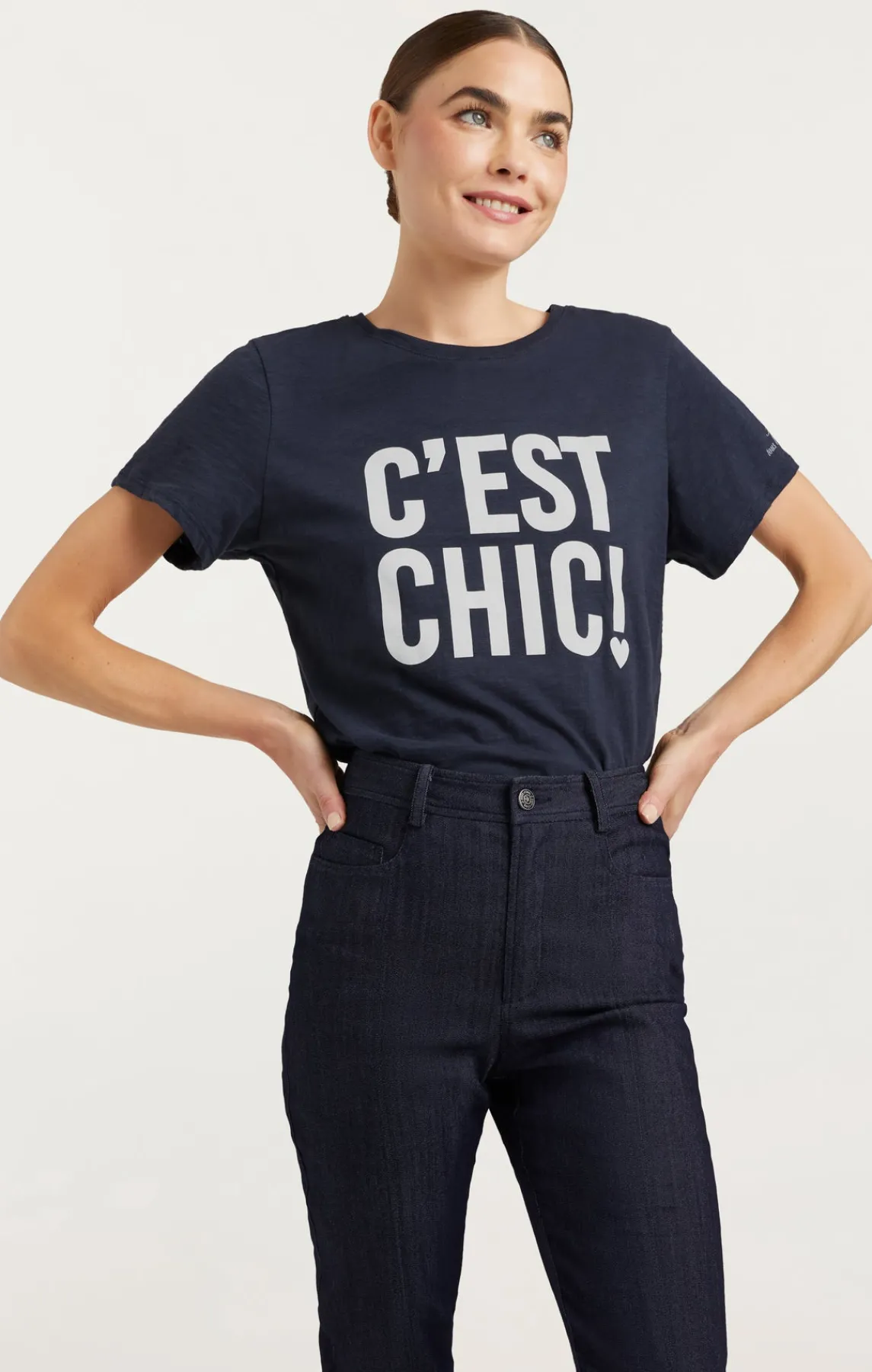 Cinq à Sept C'est Chic Tee<Women Tees & Pullovers