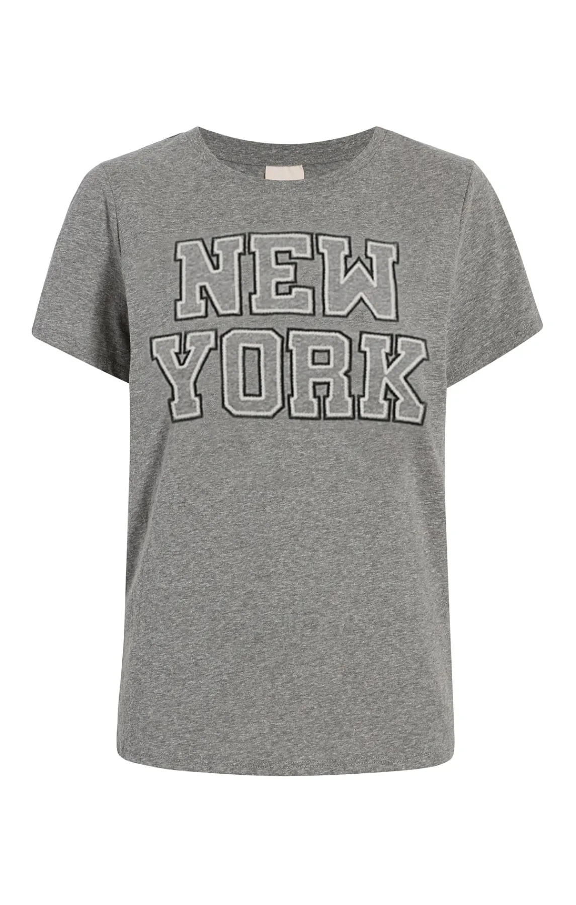 Cinq à Sept Chainstitch Paris New York Tee<Women Tees & Pullovers