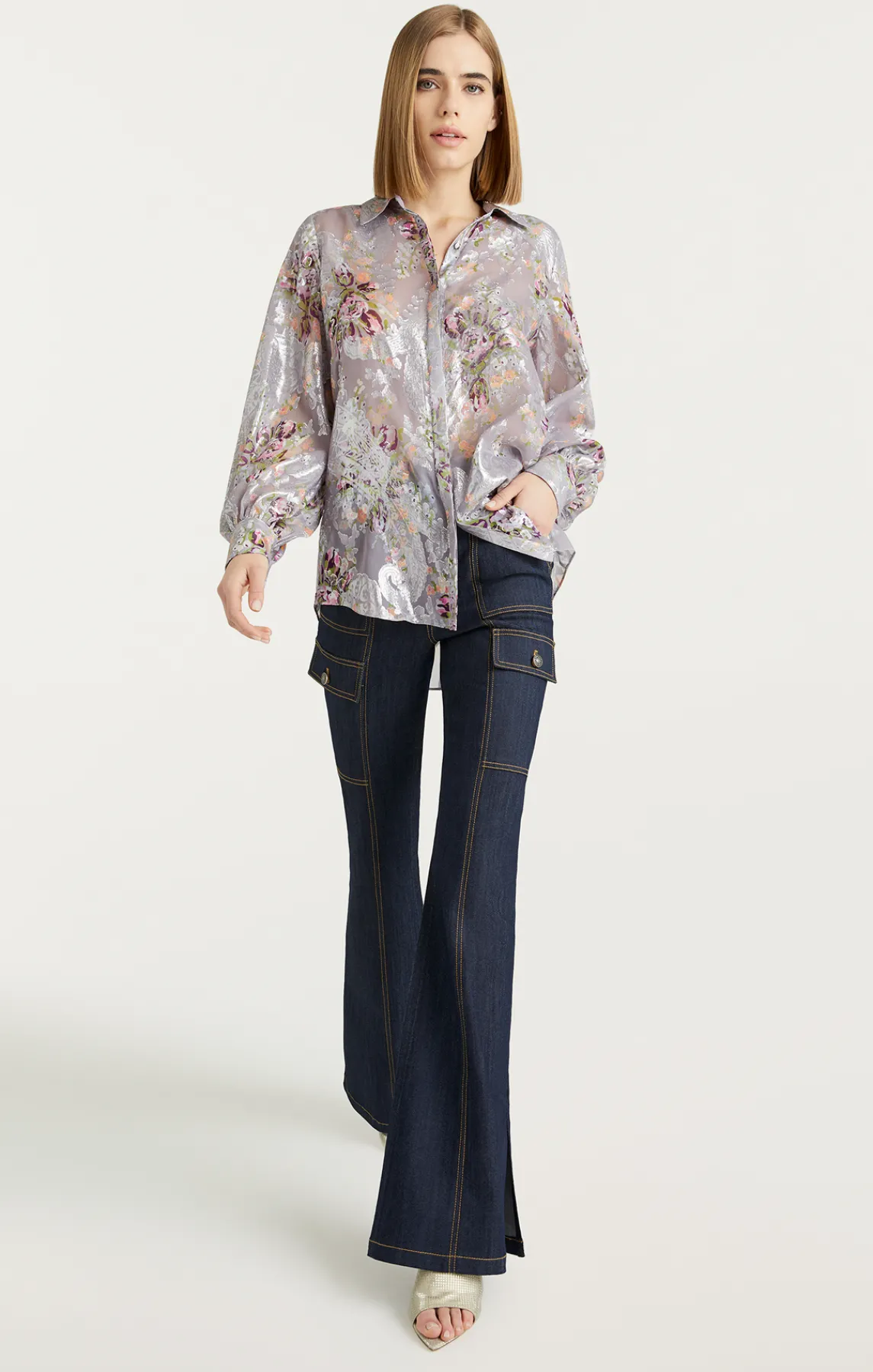 Cinq à Sept Claudette Floral Kandice Top<Women Long Sleeve Tops