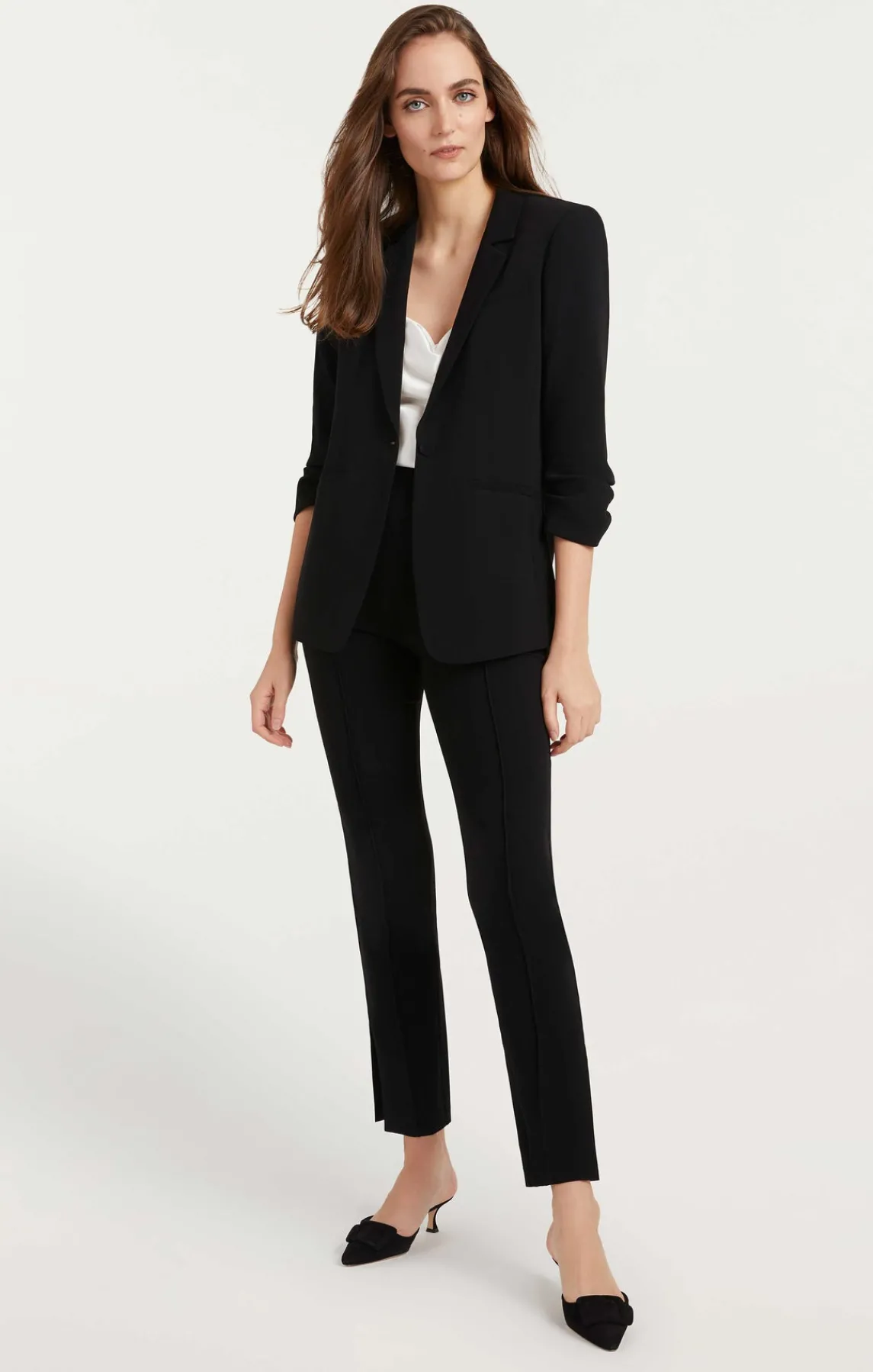 Cinq à Sept Crepe Khloe Blazer<Women Blazers