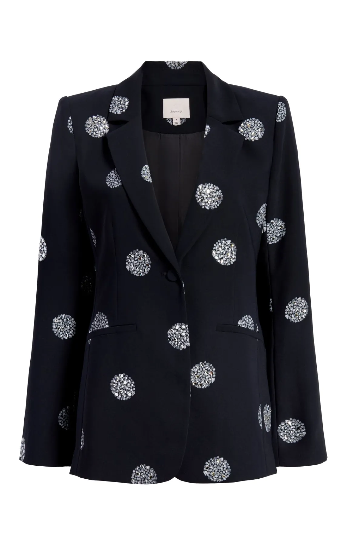 Cinq à Sept Crystal Dot Karlie Blazer<Women Blazers