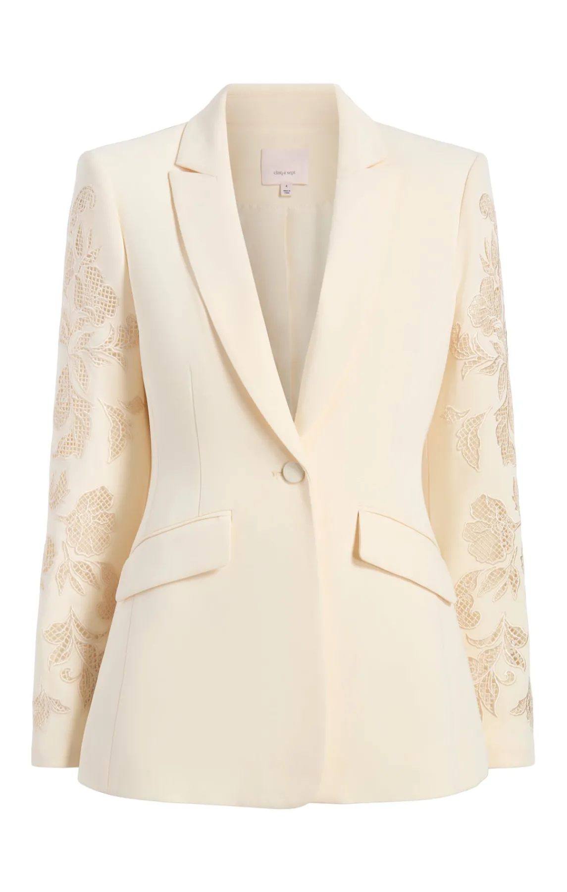 Cinq à Sept Cutout Paisley Embellished Cheyenne Blazer<Women Blazers