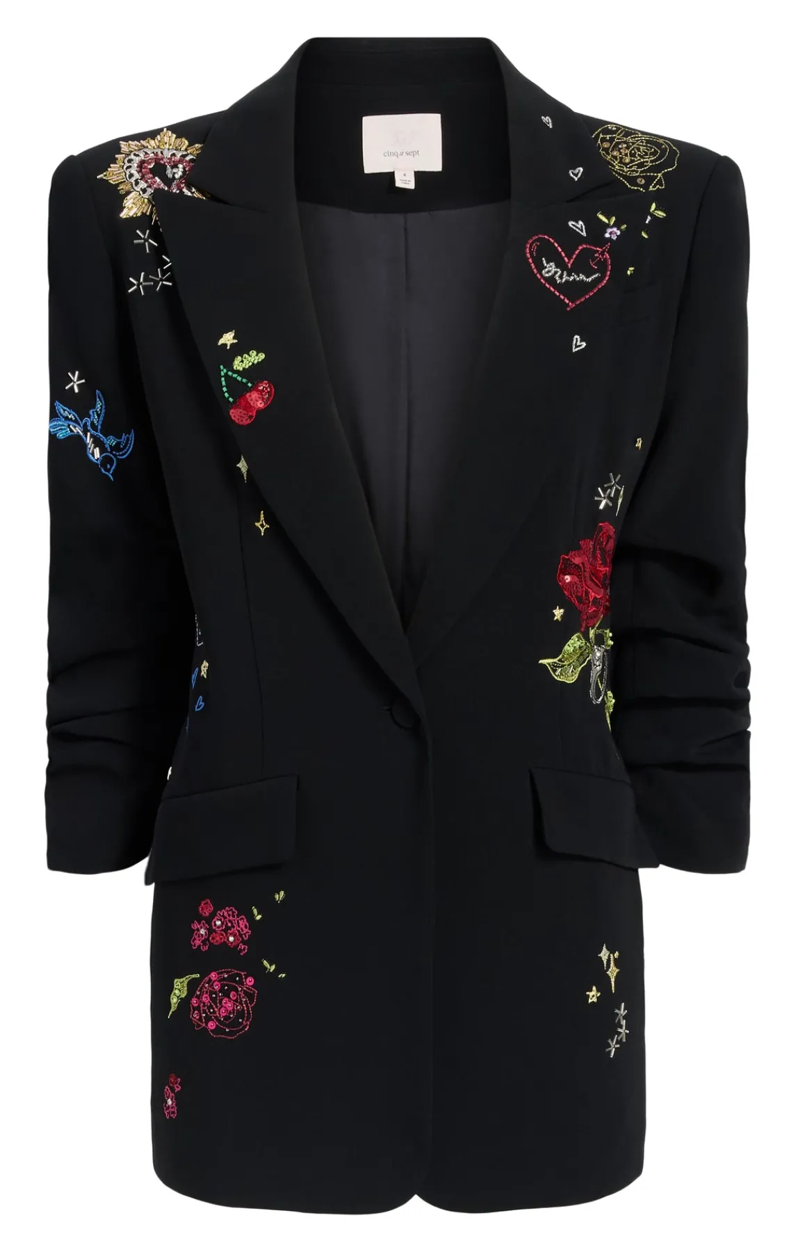 Cinq à Sept Daydream Doodles Embellished Kelsa Blazer<Women Jackets