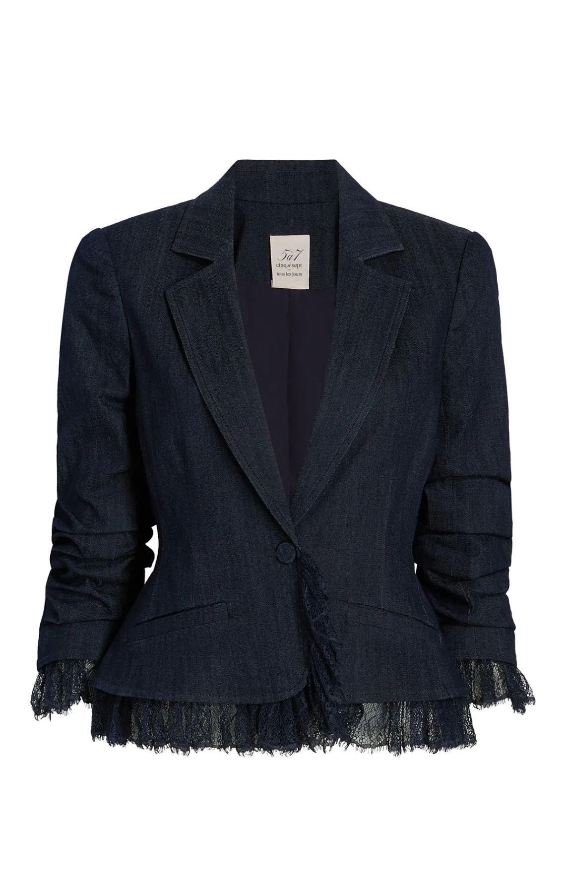 Cinq à Sept Denim Le Petit Roxie Blazer<Women Jackets | Denim