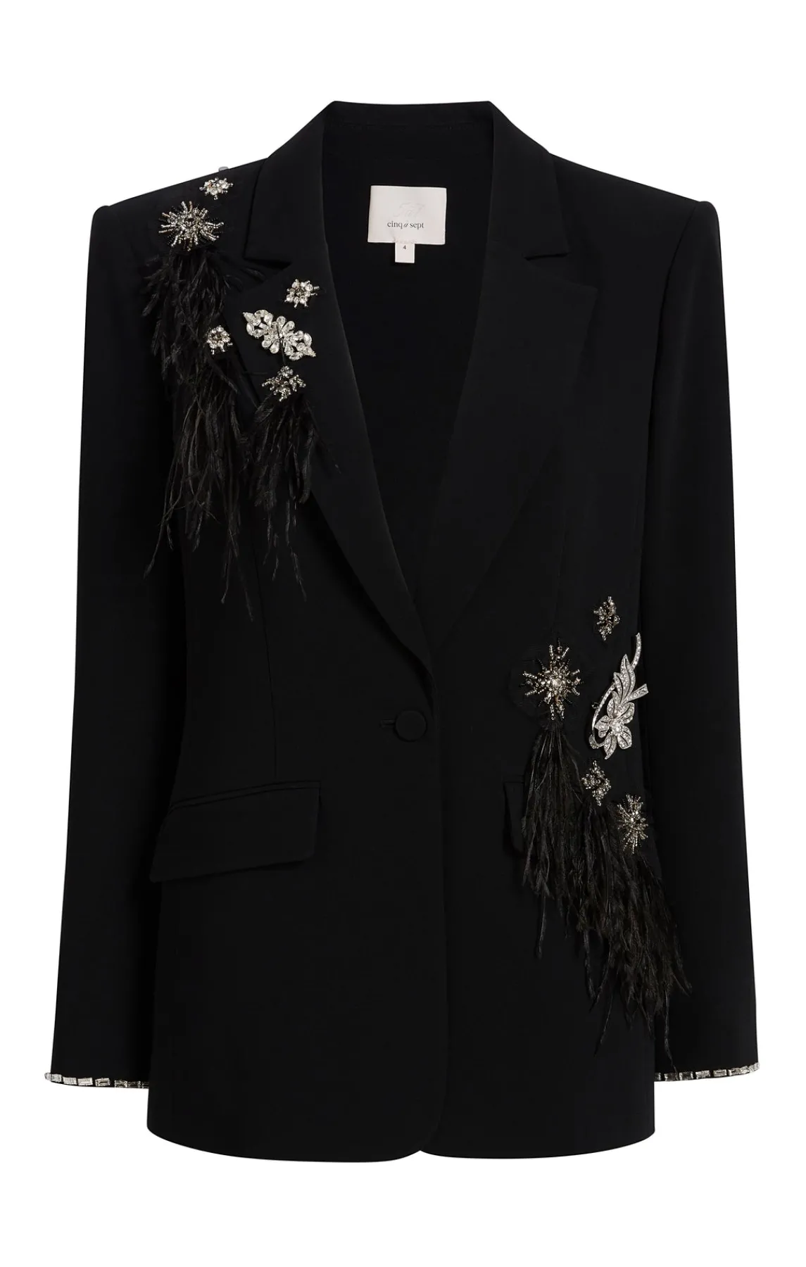 Cinq à Sept Feather Bouquet Jamila Blazer<Women Blazers | Jackets