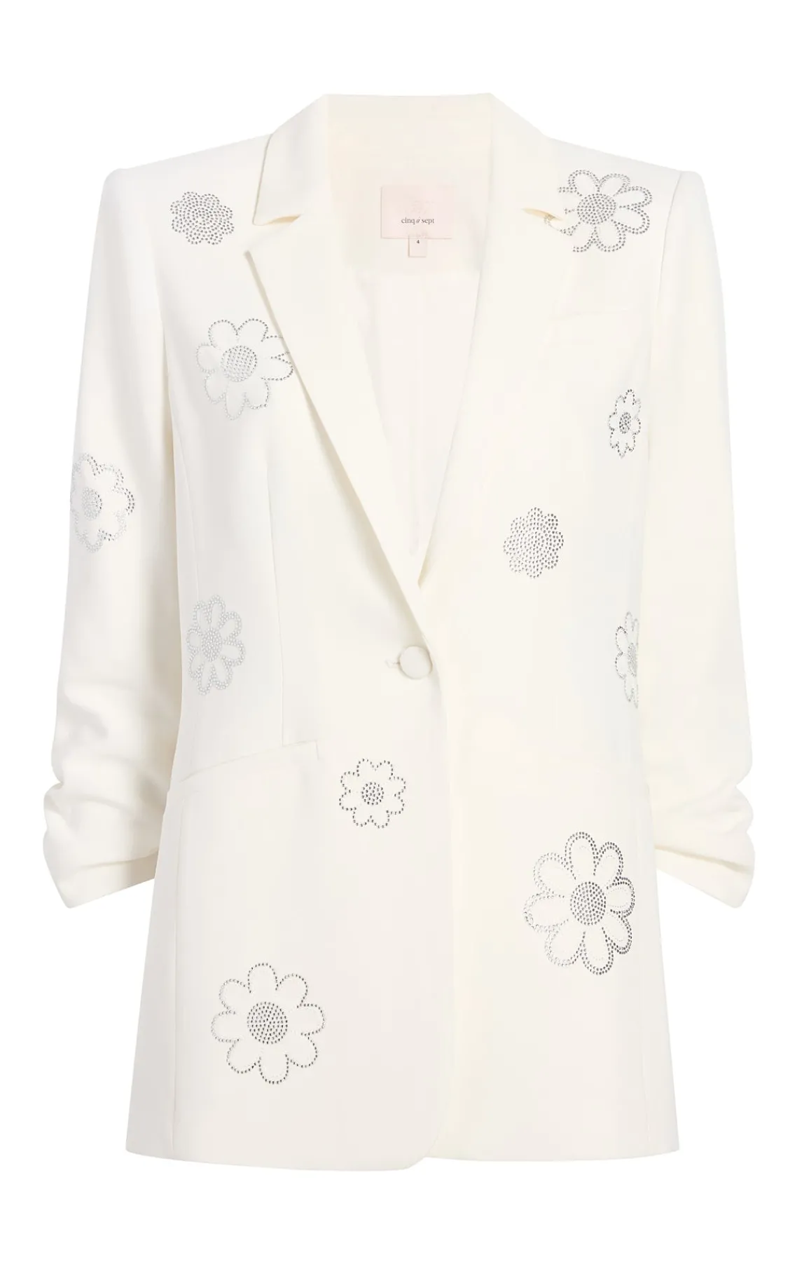 Cinq à Sept Heatset Daisies Khloe Blazer<Women Jackets