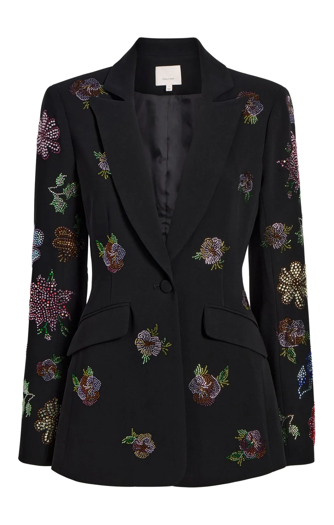 Cinq à Sept Heatset Pansy Garden Cheyenne Blazer<Women Blazers