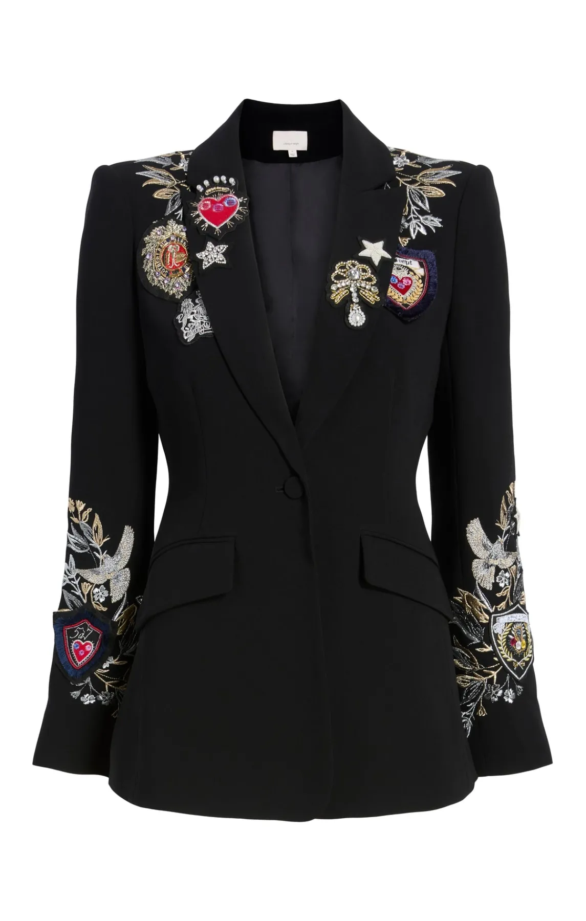 Cinq à Sept Heritage Patch Cheyenne Blazer<Women Blazers