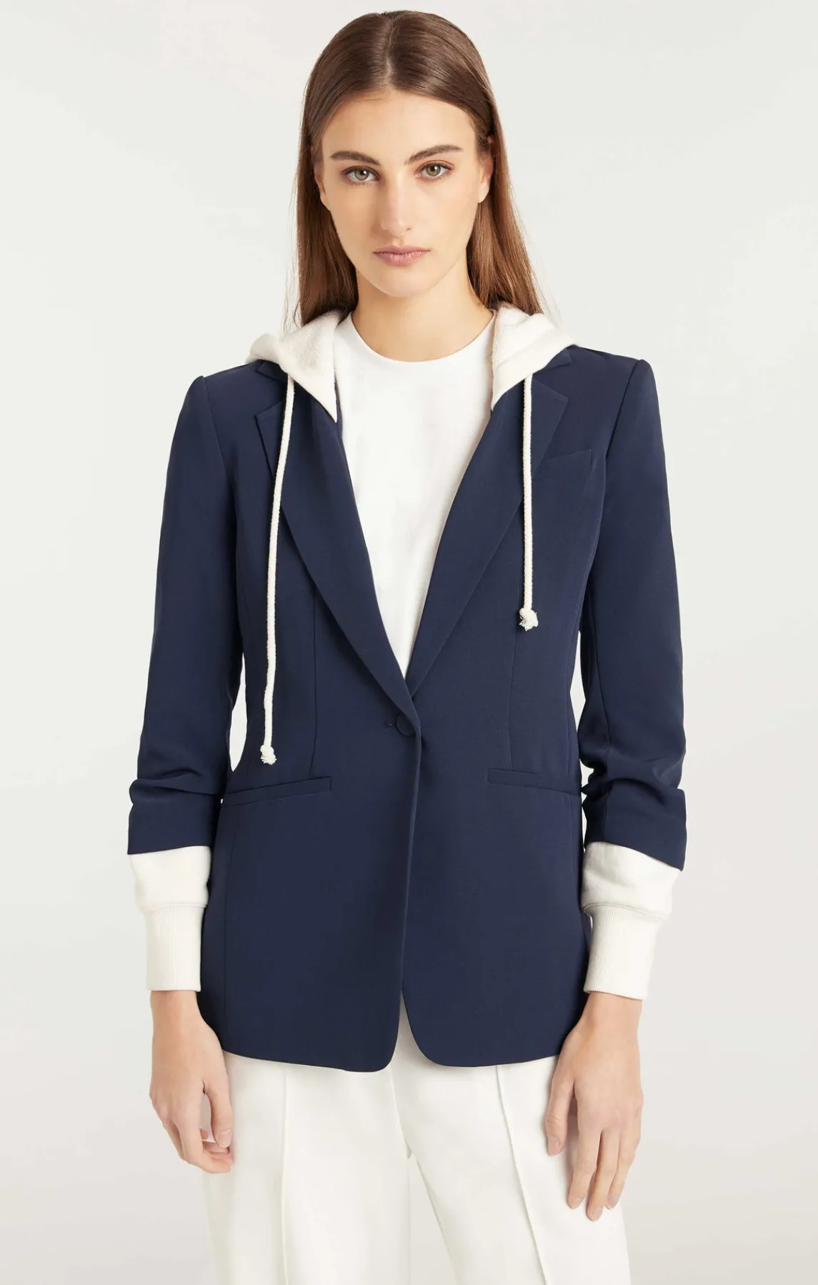 Cinq à Sept Hooded Khloe Blazer<Women Blazers