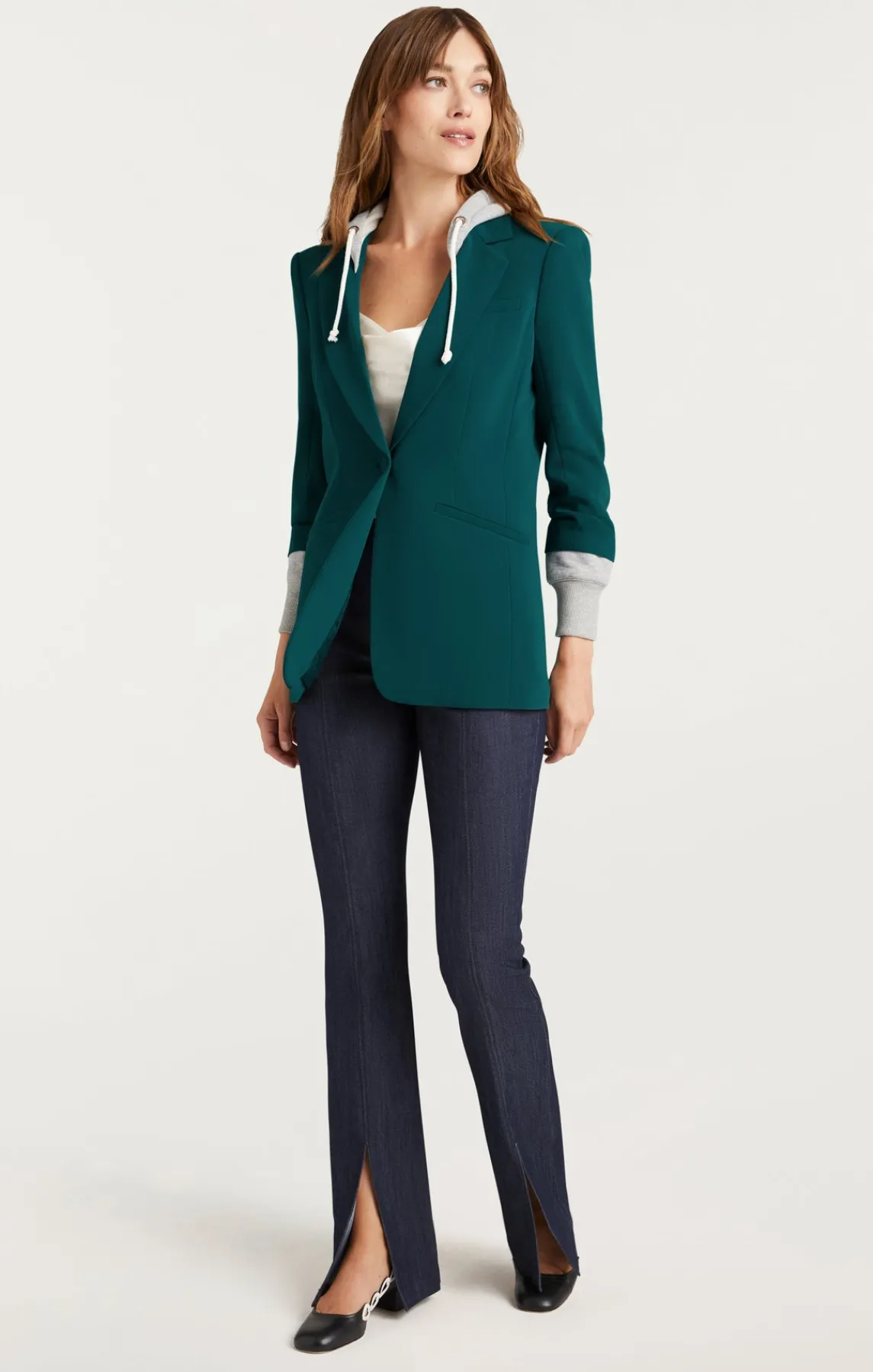 Cinq à Sept Hooded Khloe Jacket<Women Blazers