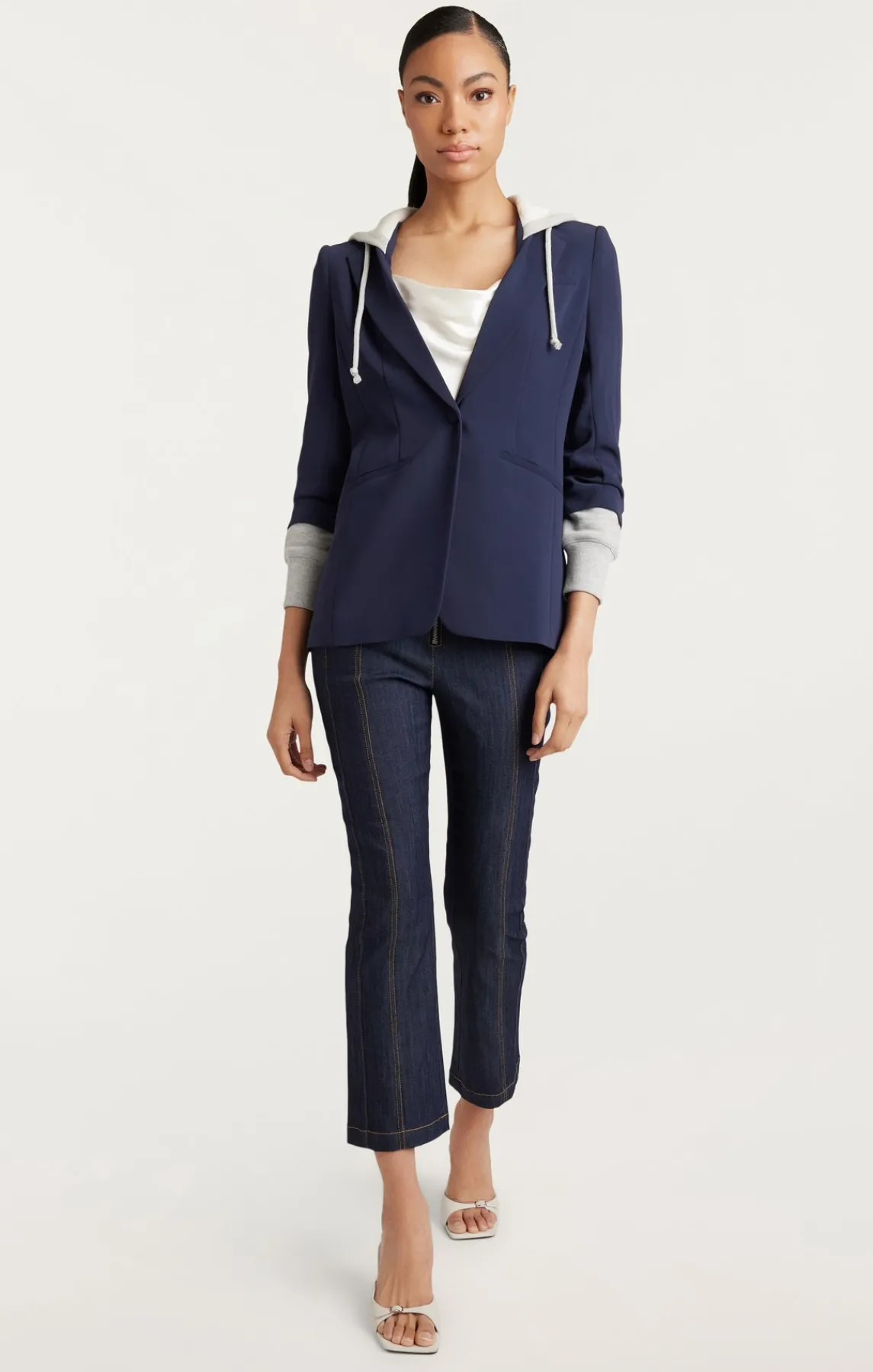 Cinq à Sept Hooded Khloe Jacket<Women Blazers