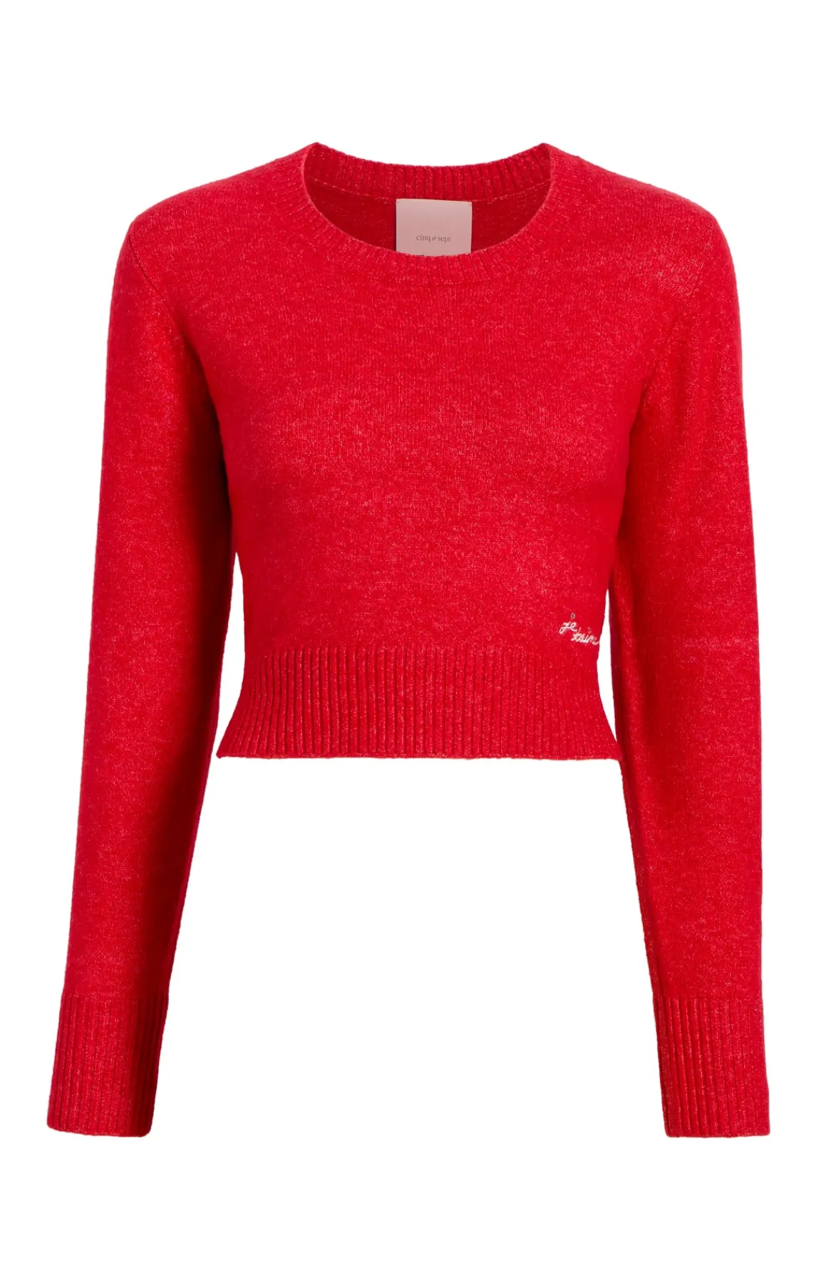 Cinq à Sept Je T'aime Cropped Pullover<Women Sweaters & Knits | Sweaters & Knits