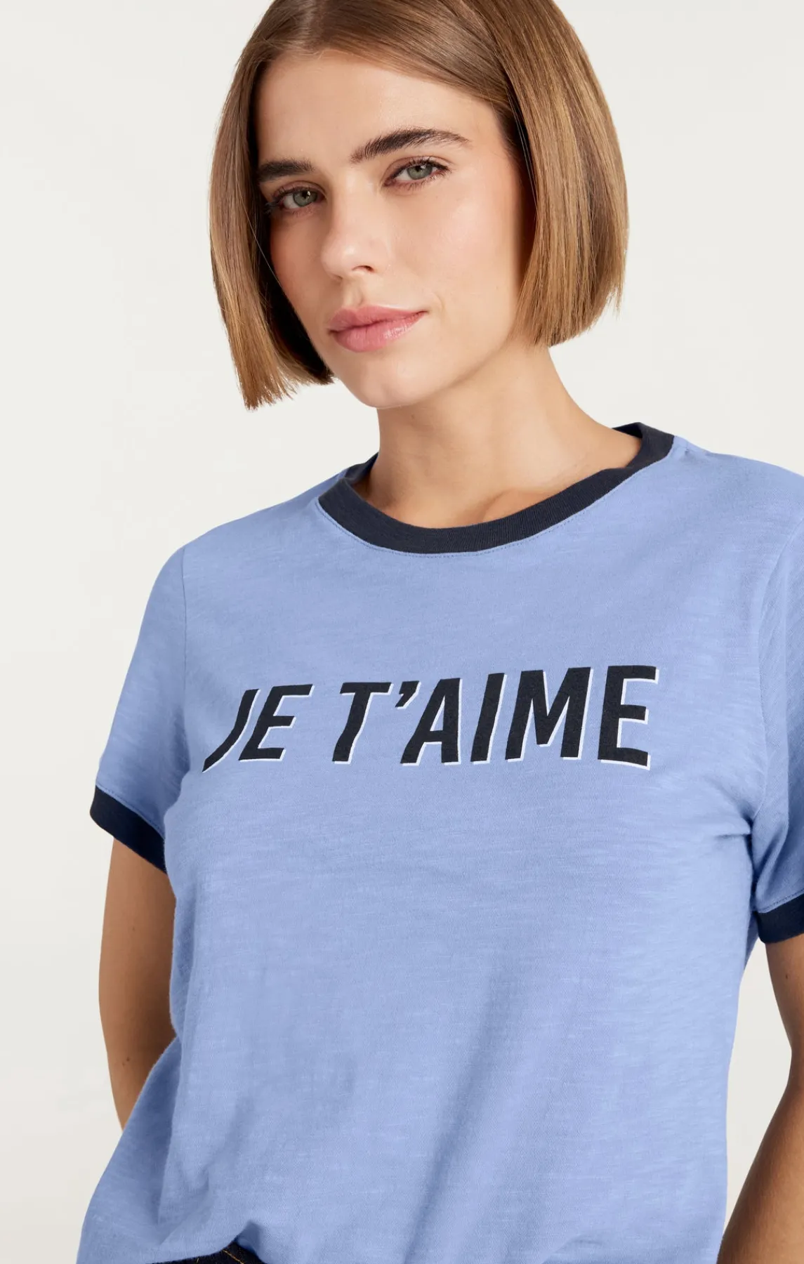 Cinq à Sept Je Taime Ringer Tee<Women Tees & Pullovers