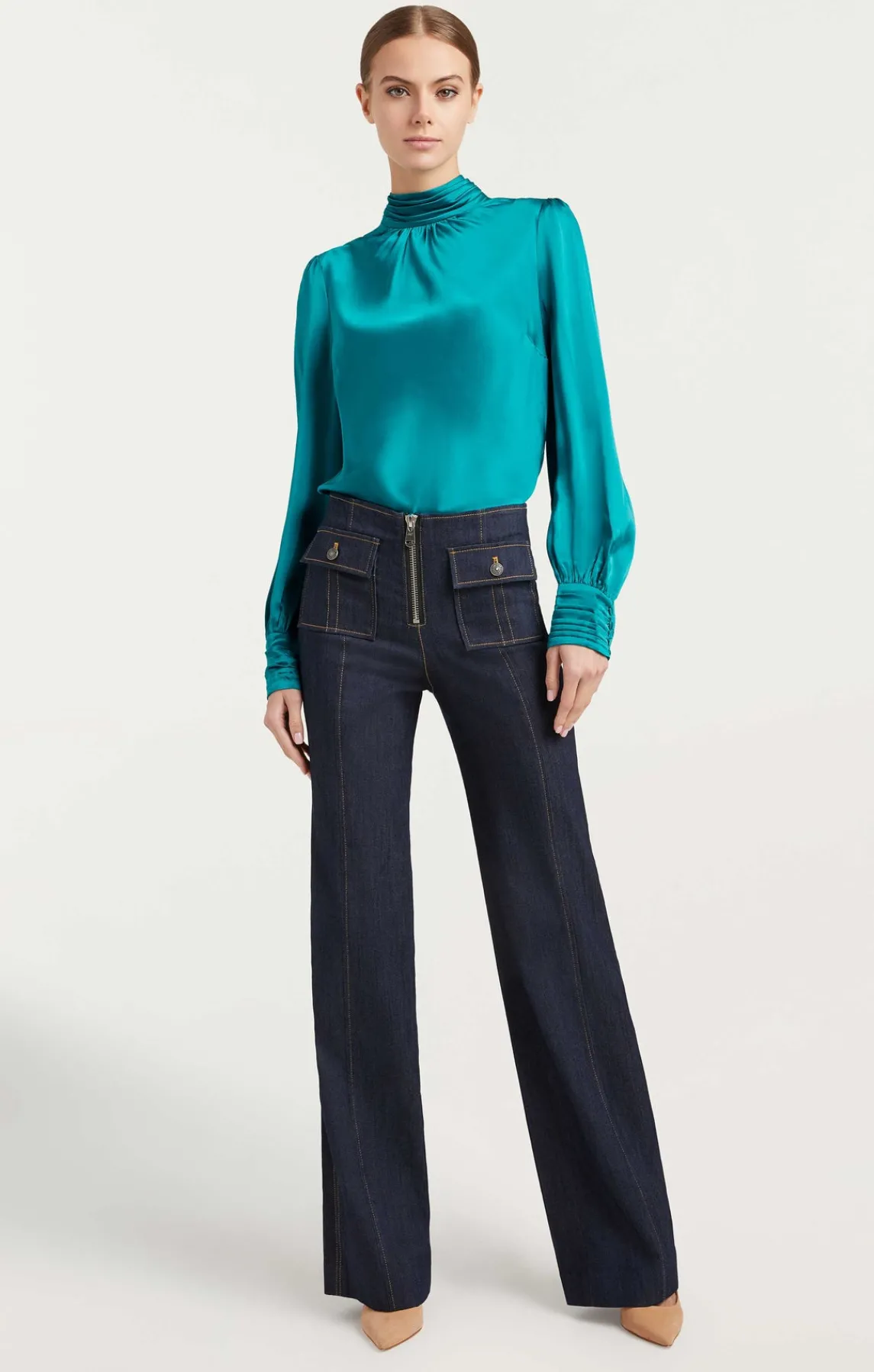 Cinq à Sept Jem Top<Women Long Sleeve Tops