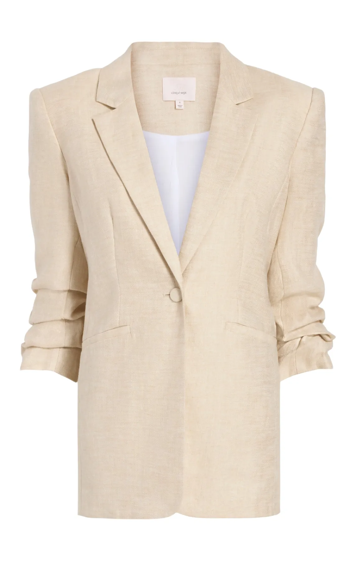 Cinq à Sept Linen Kylie Blazer<Women Blazers