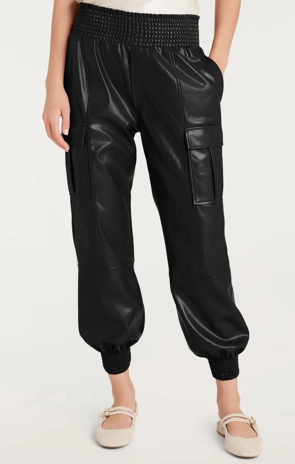 Cinq à Sept Lite Vegan Leather Jenning Pants<Women Pants