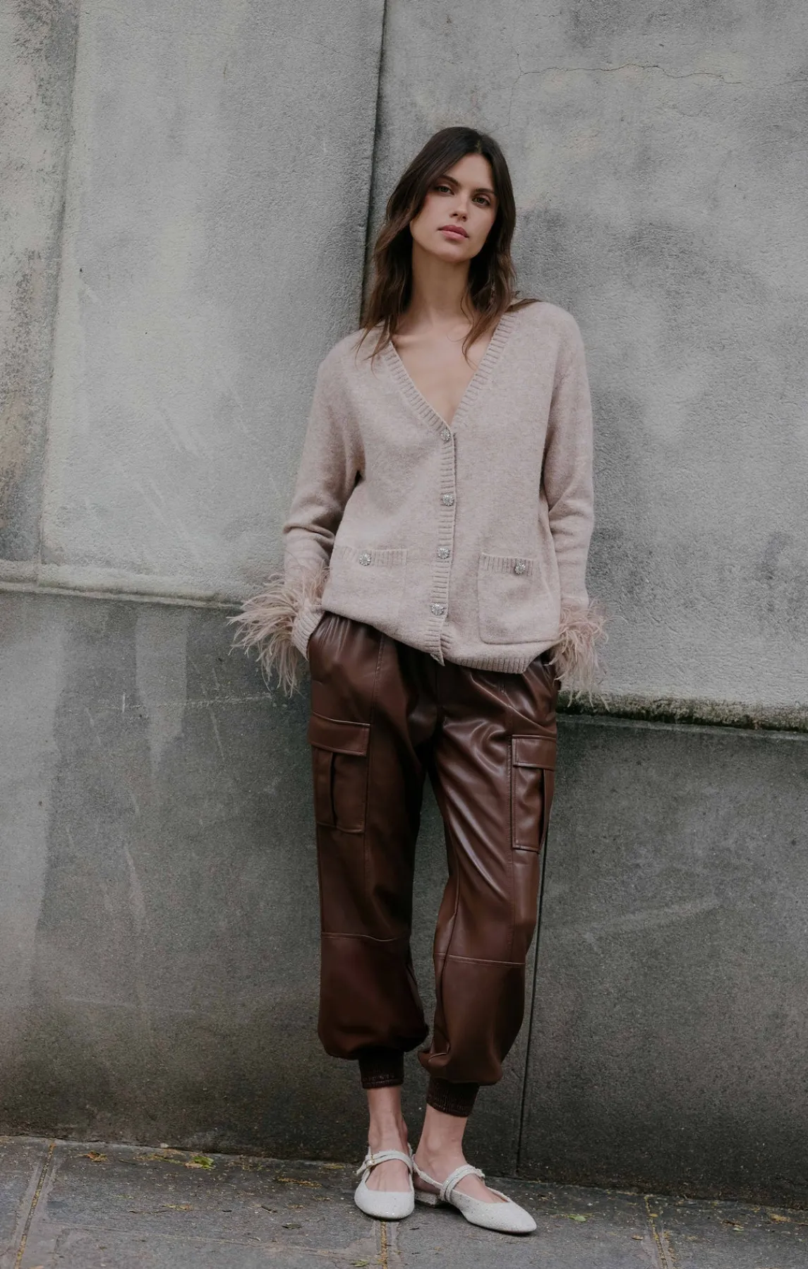 Cinq à Sept Lite Vegan Leather Jenning Pants<Women Pants