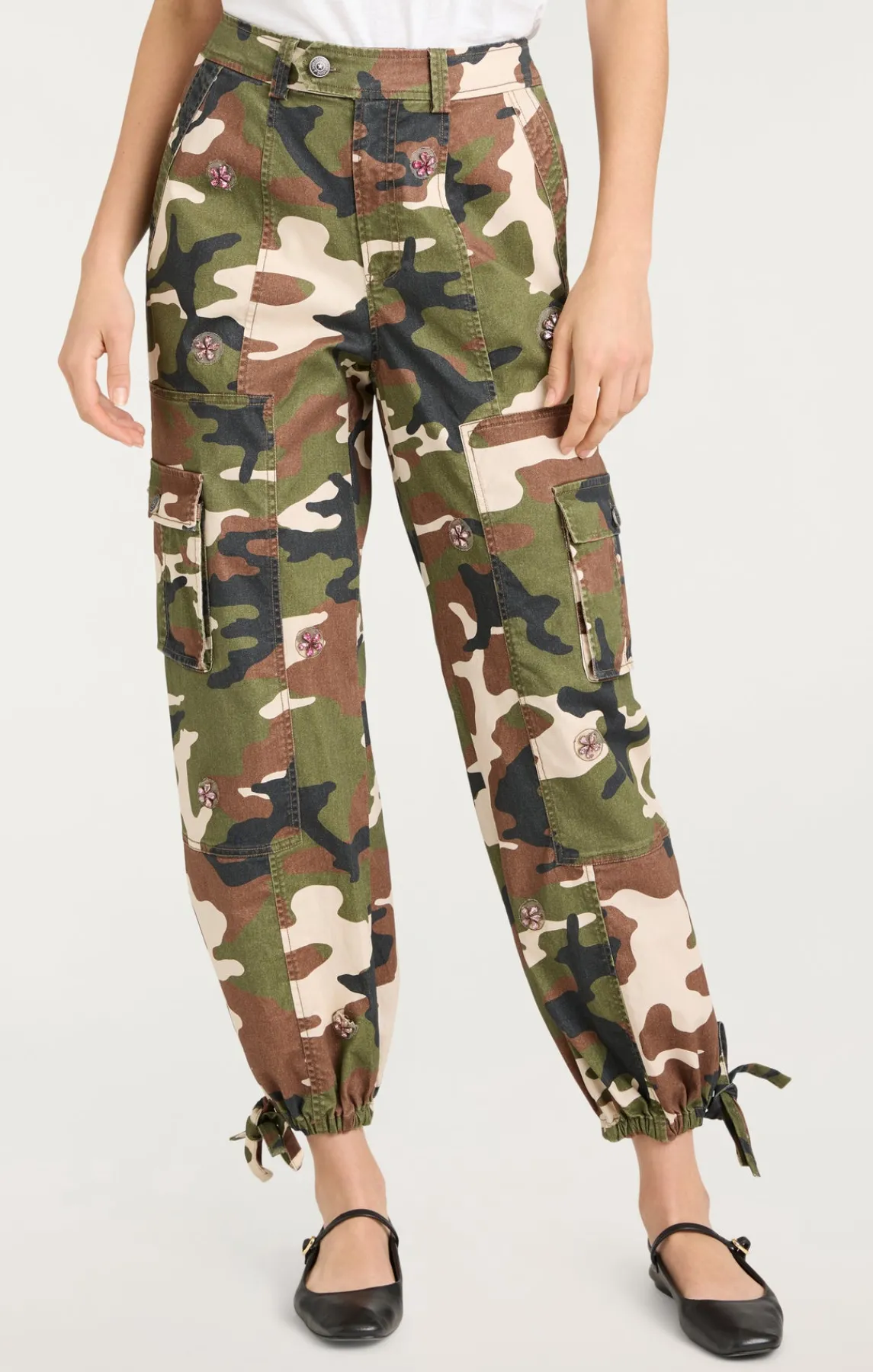 Cinq à Sept Love Camo Zola Pant<Women Pants | Denim