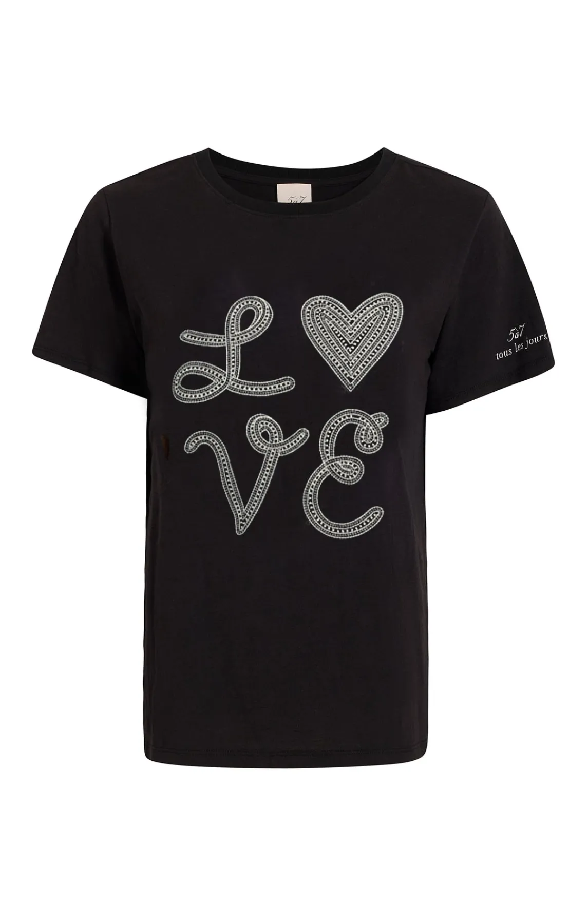 Cinq à Sept Love Heart Tee<Women Tees & Pullovers