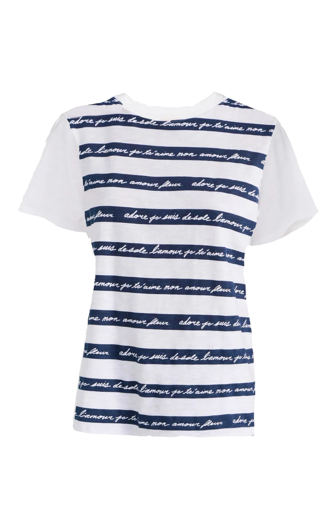 Cinq à Sept Love Letter Stripe Tee<Women Tees & Pullovers