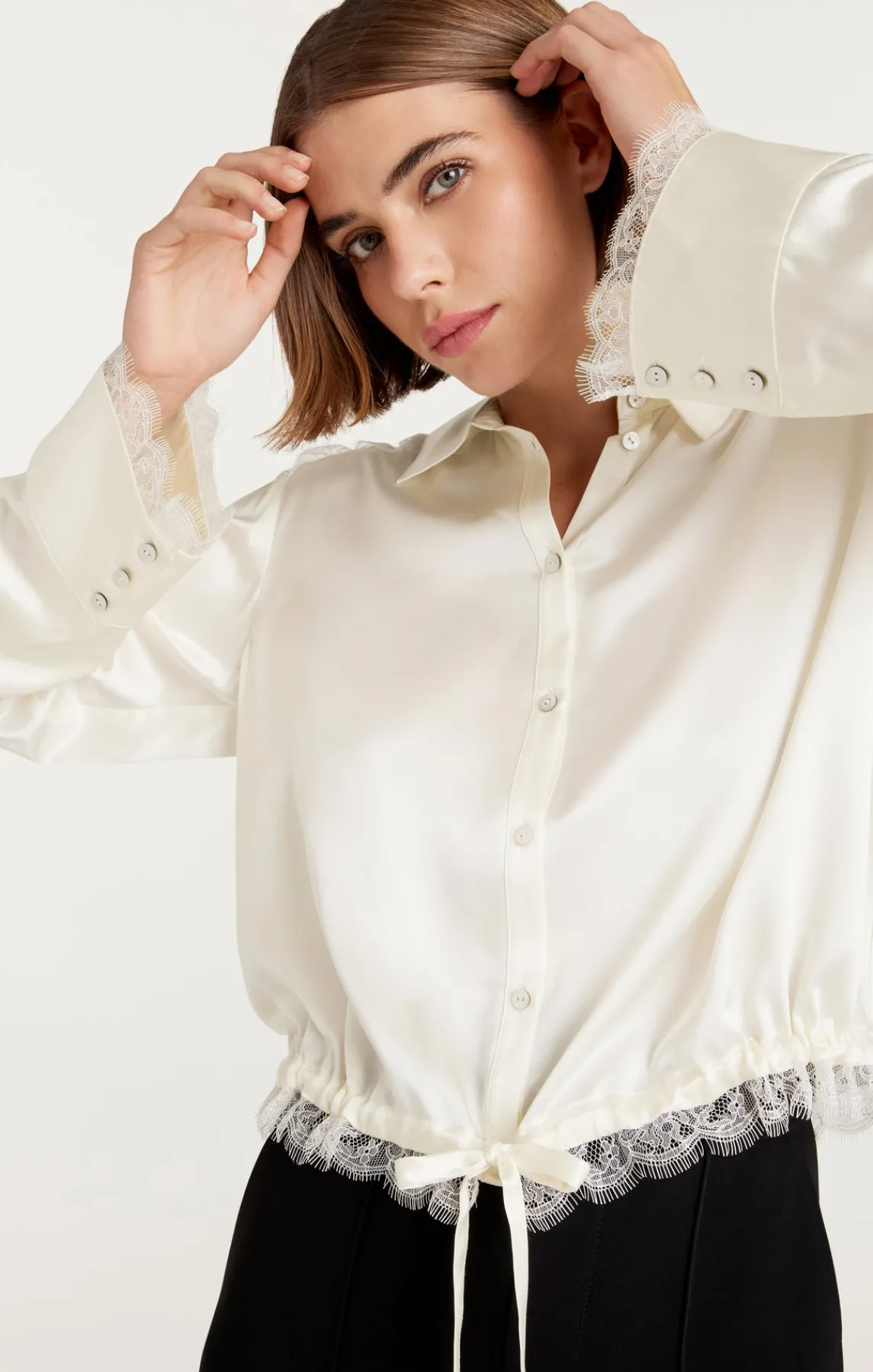 Cinq à Sept Mabyn Top<Women Long Sleeve Tops