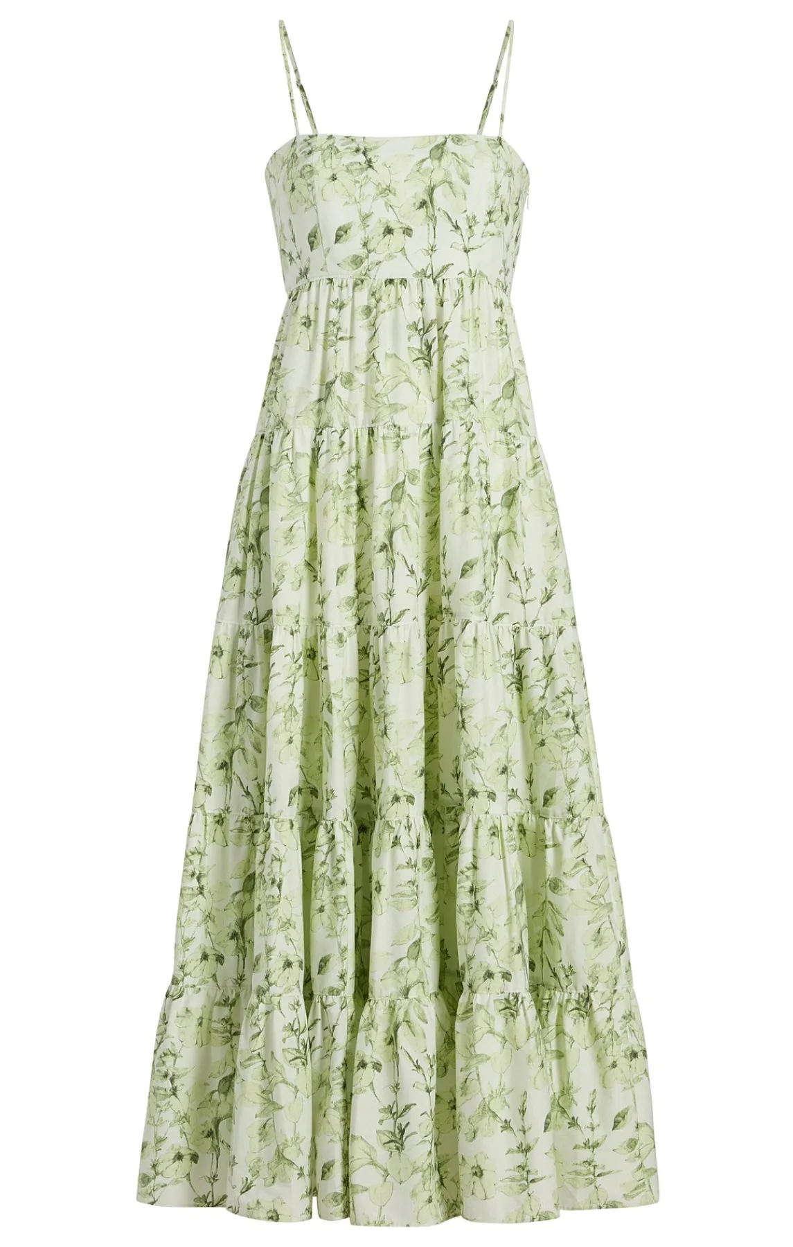 Cinq à Sept Monochromatic Floral Gavin Dress<Women Midi