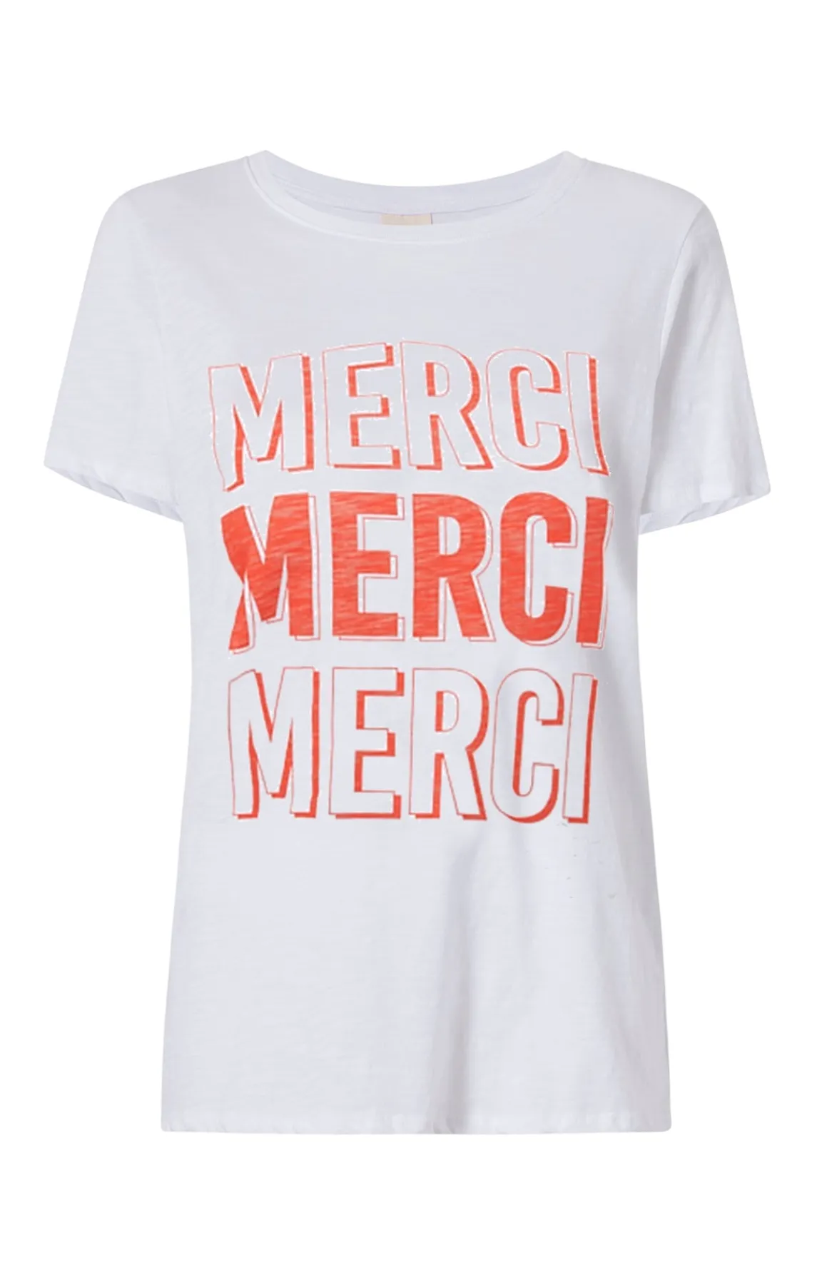 Cinq à Sept Pop Up Merci Merci Merci Tee<Women Tees & Pullovers