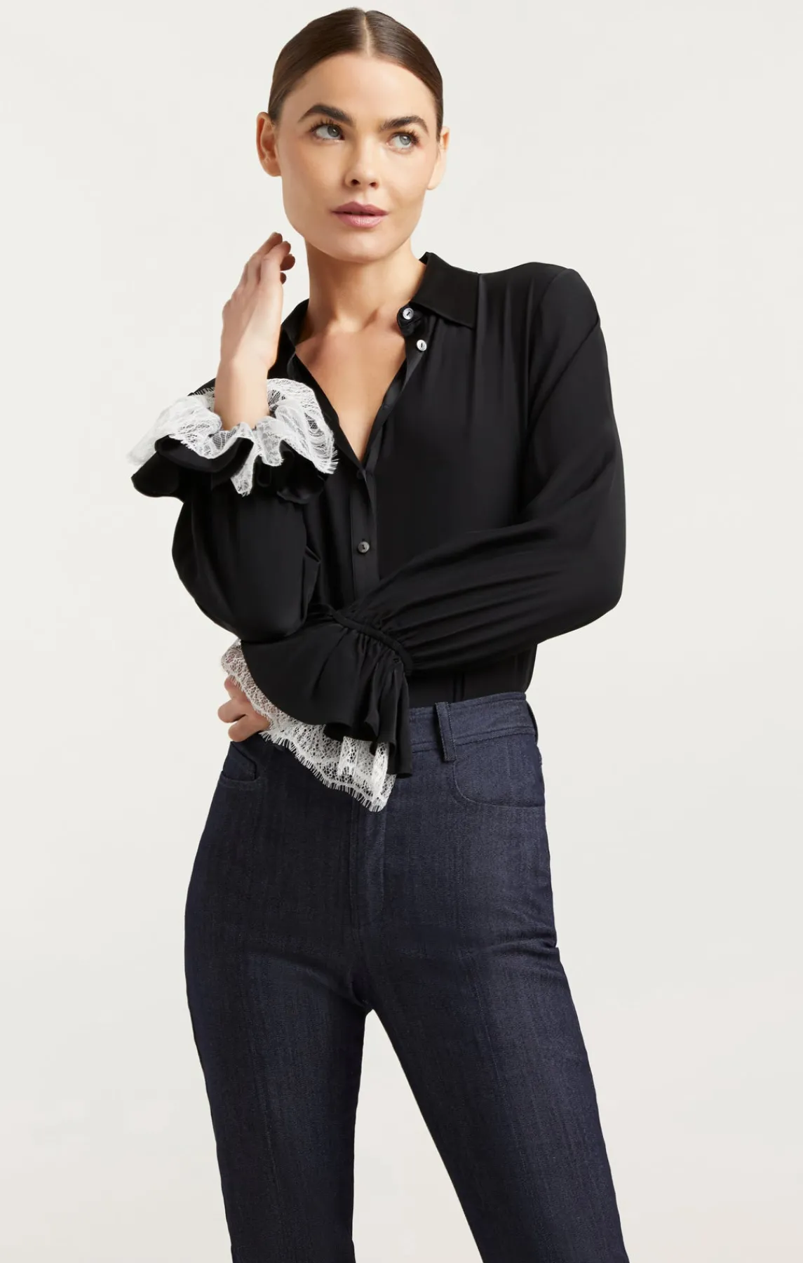 Cinq à Sept Roxie Top<Women Long Sleeve Tops