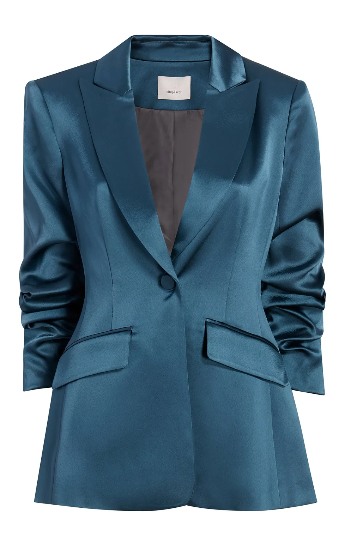 Cinq à Sept Scrunched Cheyenne Blazer<Women Jackets