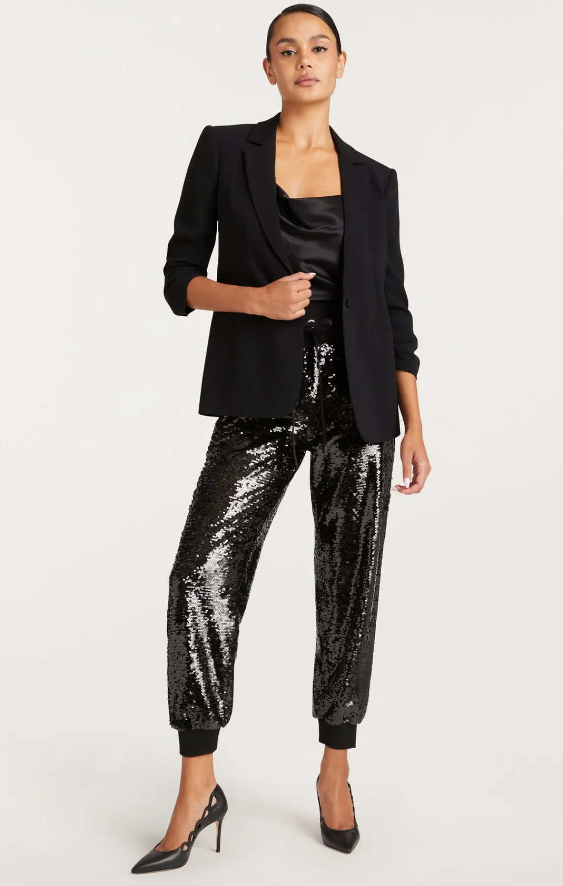 Cinq à Sept Sequin Giles Pant<Women Pants