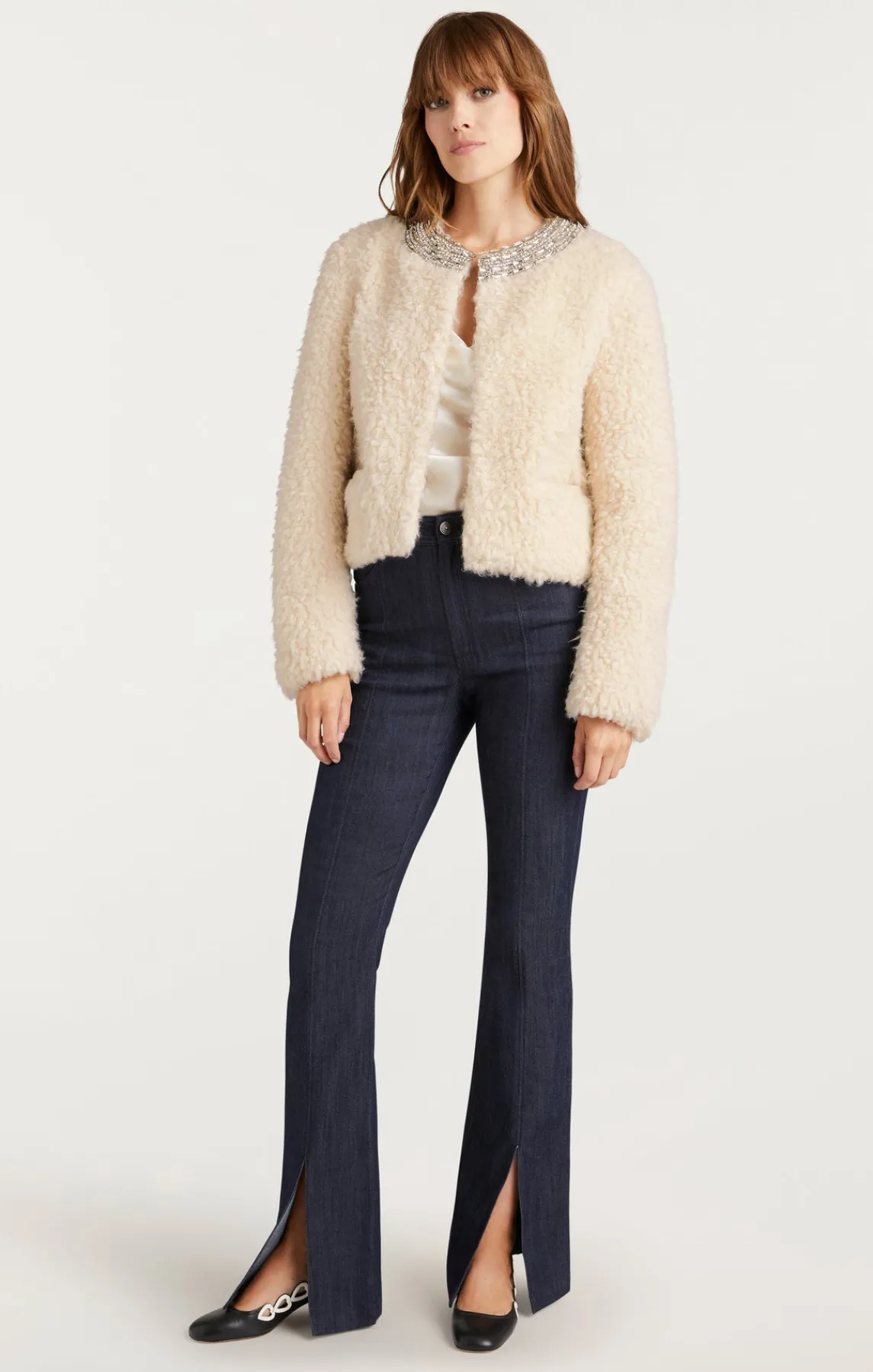 Cinq à Sept Shearling Christie Jacket<Women Jackets