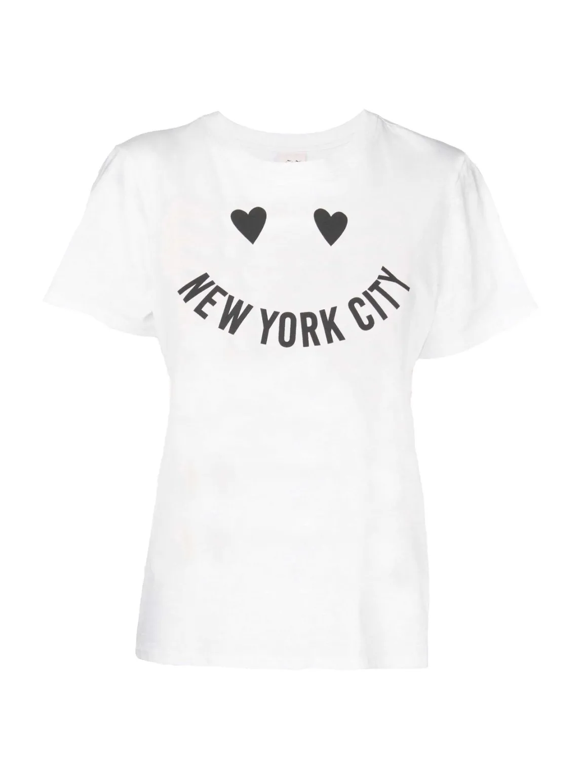 Cinq à Sept Smiley New York Tee<Women Tees & Pullovers