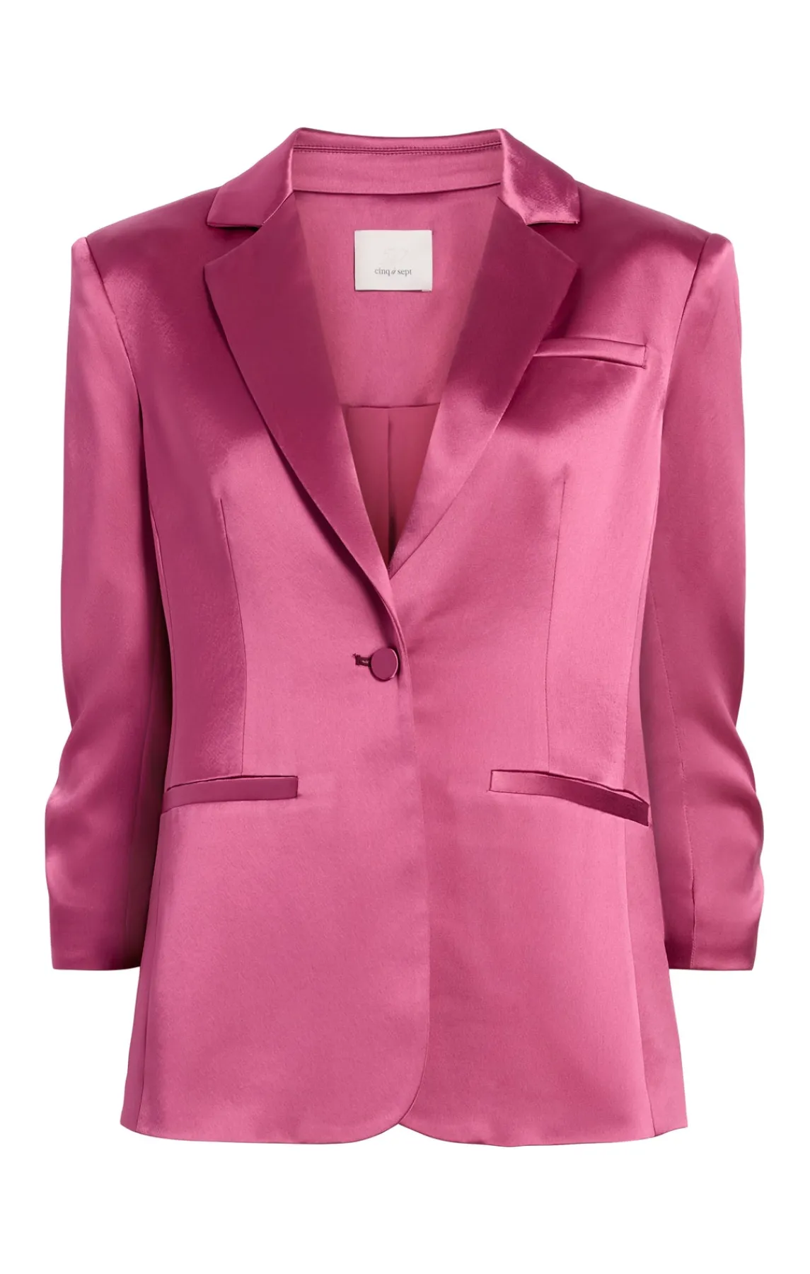 Cinq à Sept Smooth Satin Khloe Blazer<Women Blazers