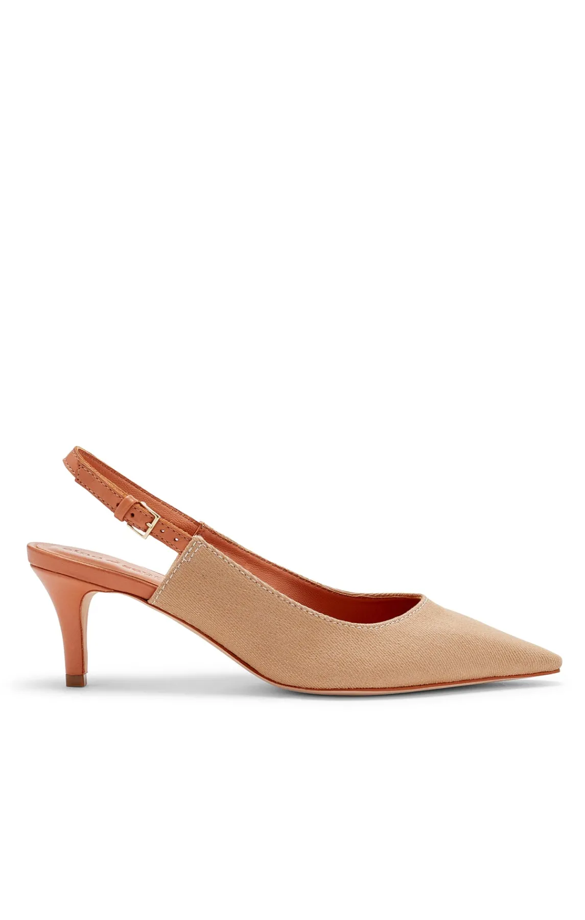 Cinq à Sept Sylvie Denim Slingback Pump<Women Shoes