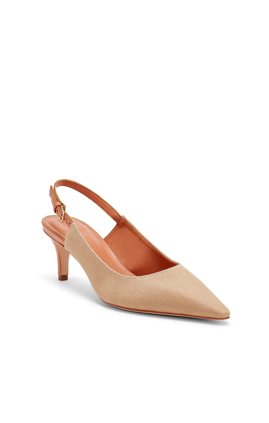 Cinq à Sept Sylvie Denim Slingback Pump<Women Shoes