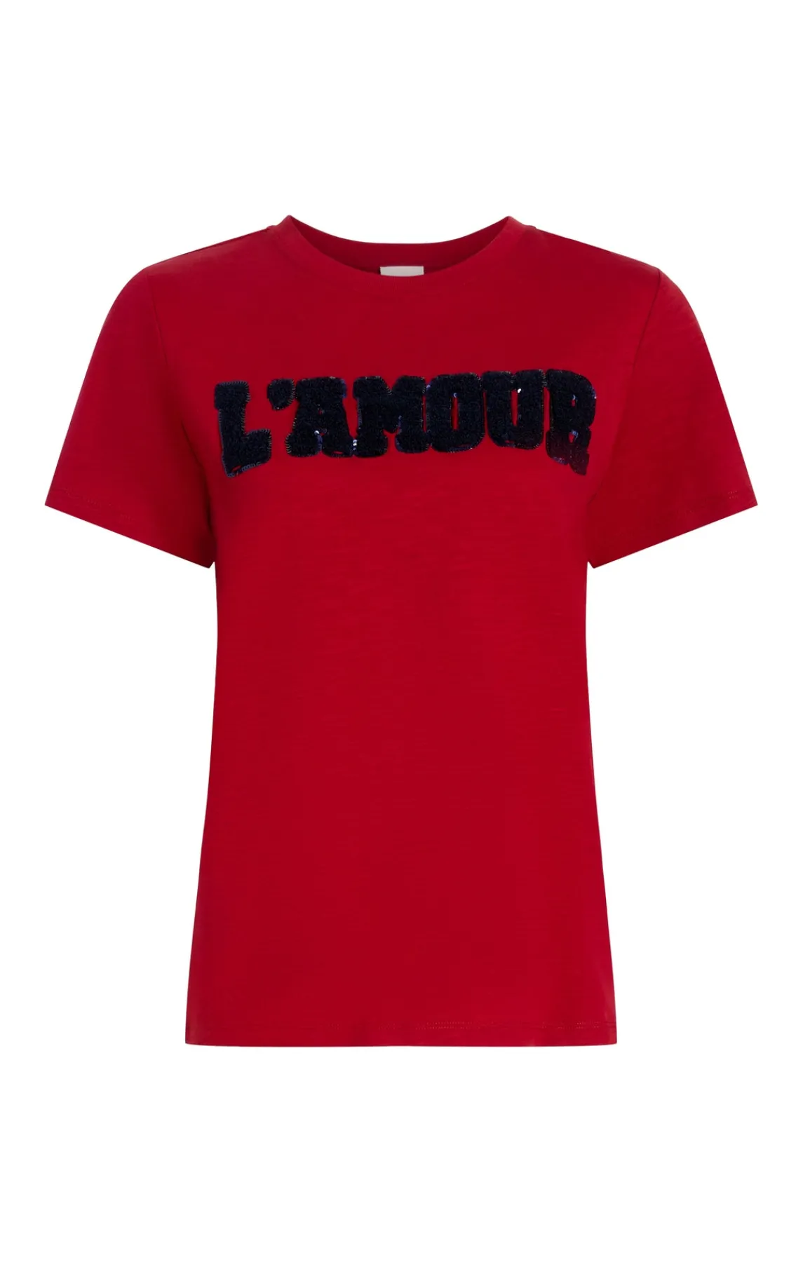 Cinq à Sept Toweled L'amour Shrunken Tee<Women Tees & Pullovers