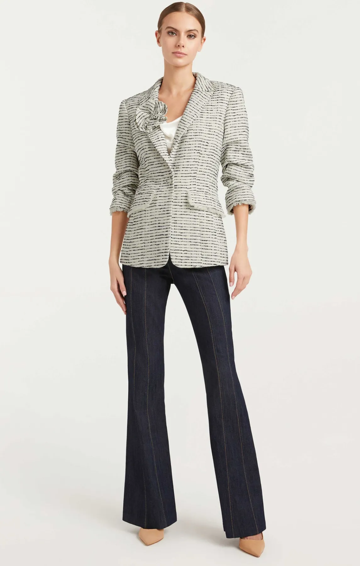 Cinq à Sept Tweed Pricilla Blazer<Women Jackets