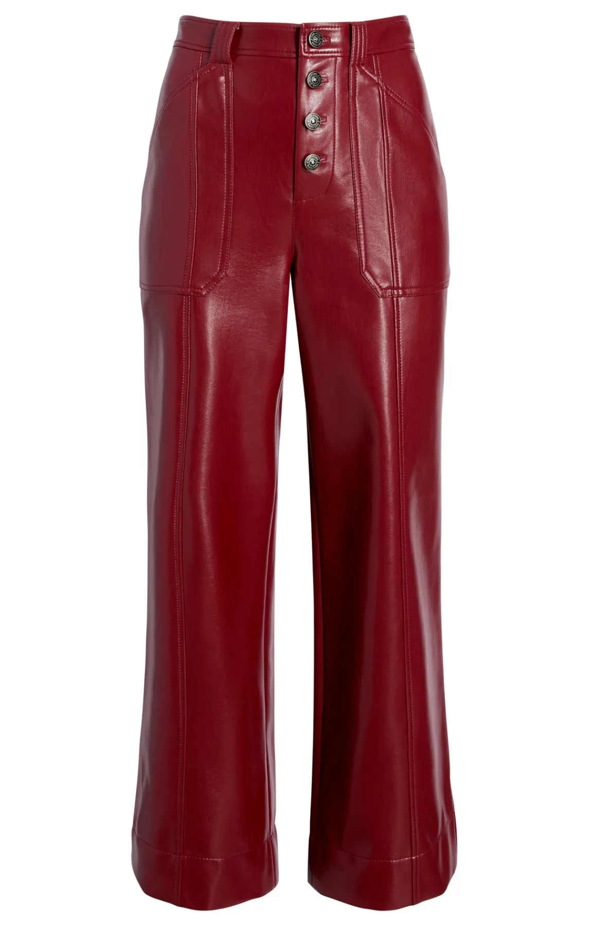 Cinq à Sept Vegan Leather Benji Pant<Women Pants