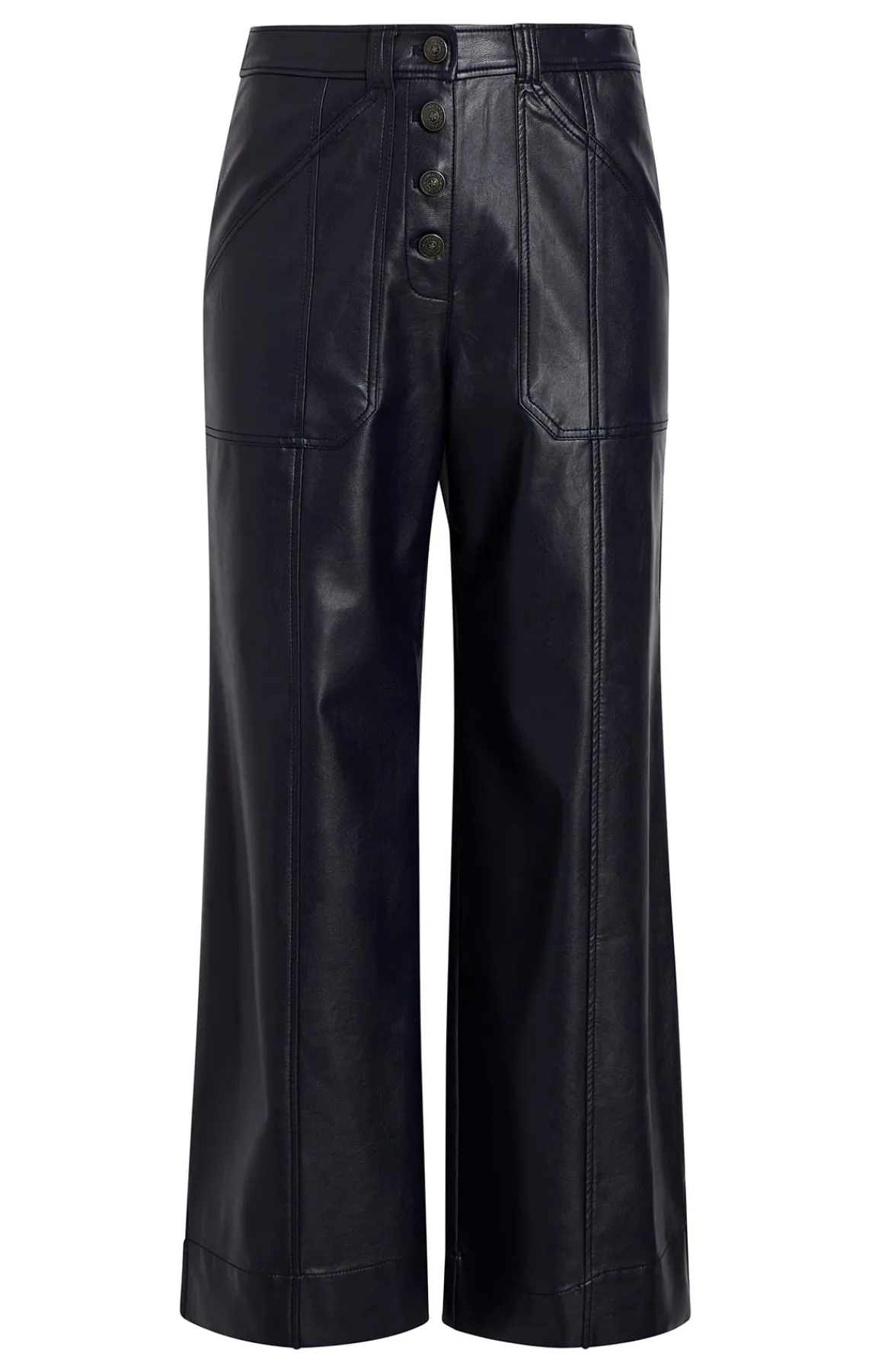 Cinq à Sept Vegan Leather Benji Pant<Women Pants