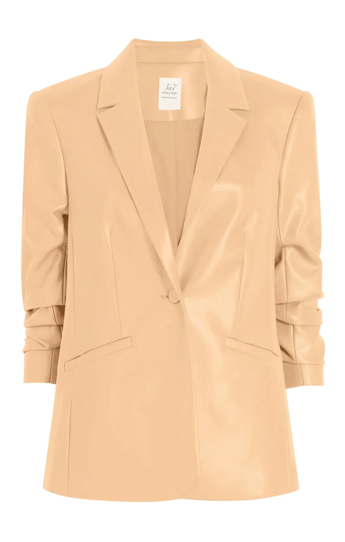 Cinq à Sept Vegan Leather Kylie Blazer<Women Jackets