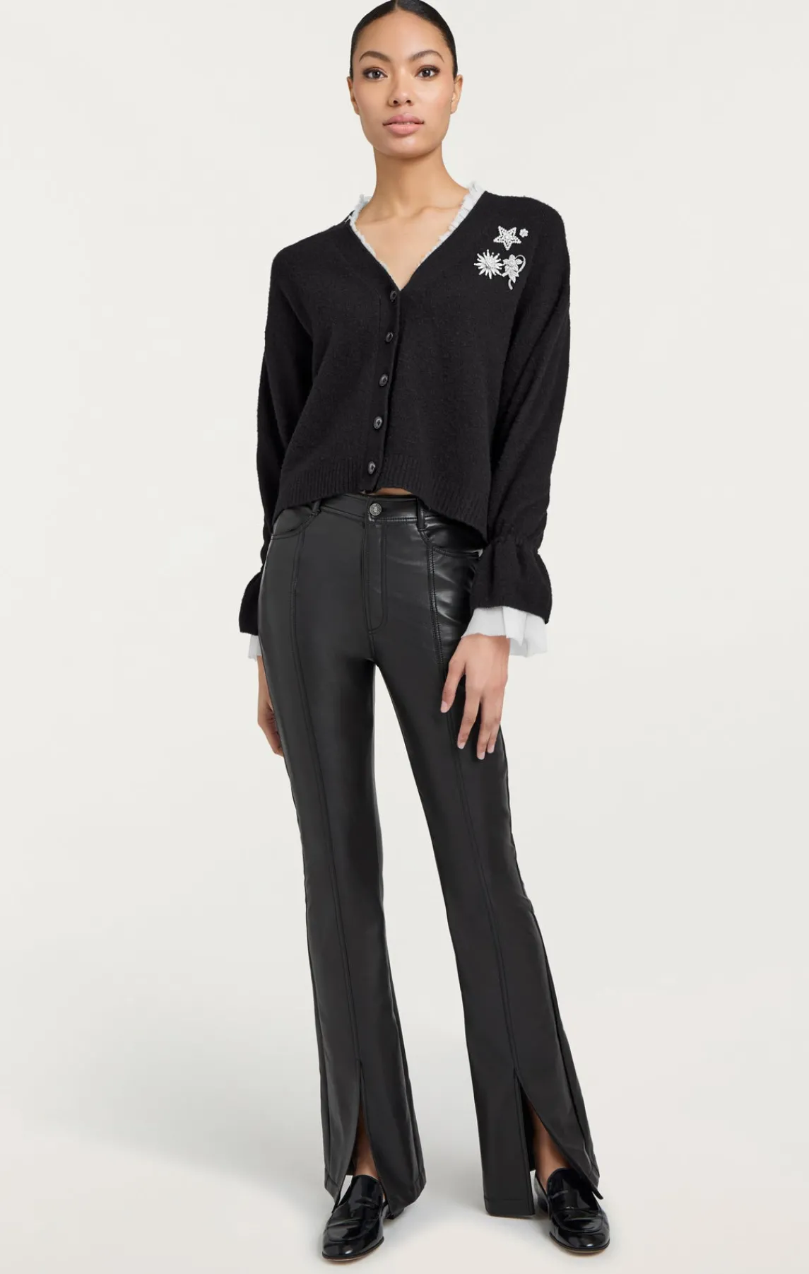 Cinq à Sept Vegan Leather Shanis Pant<Women Pants