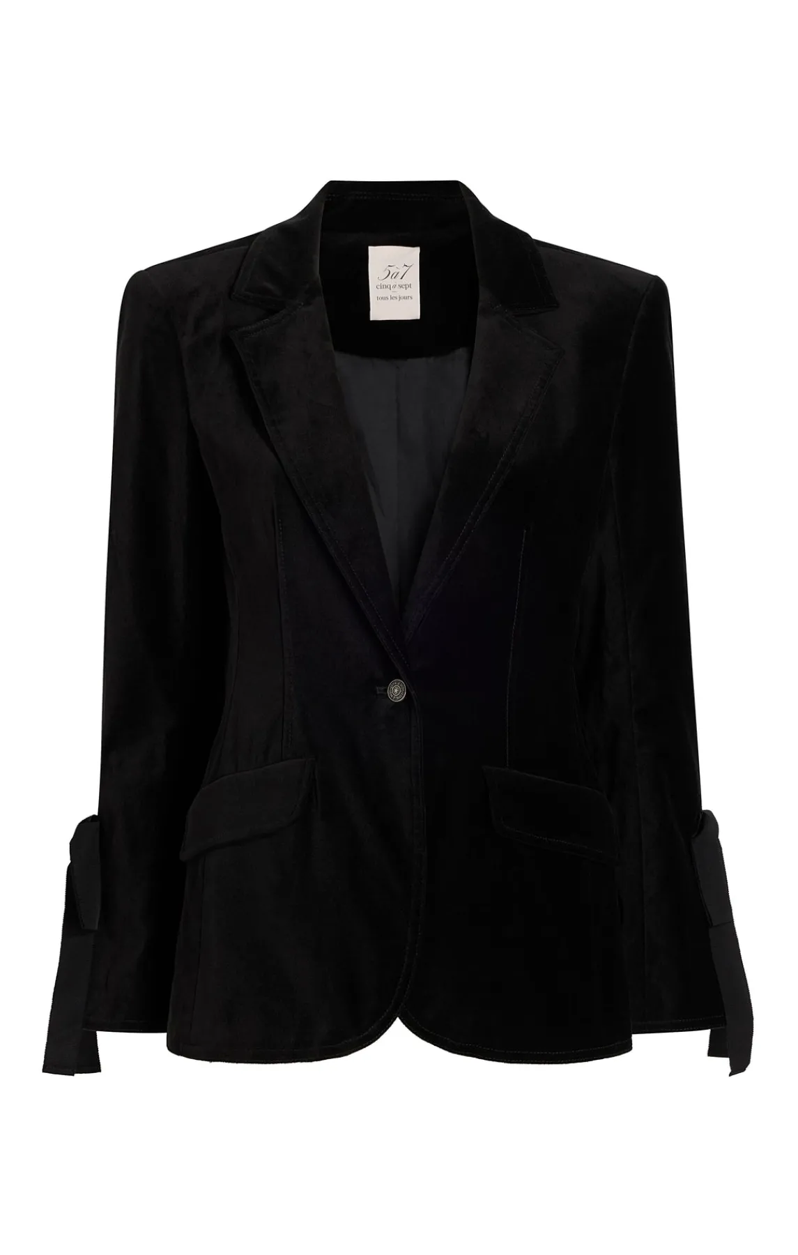 Cinq à Sept Velvet Lou Blazer<Women Jackets