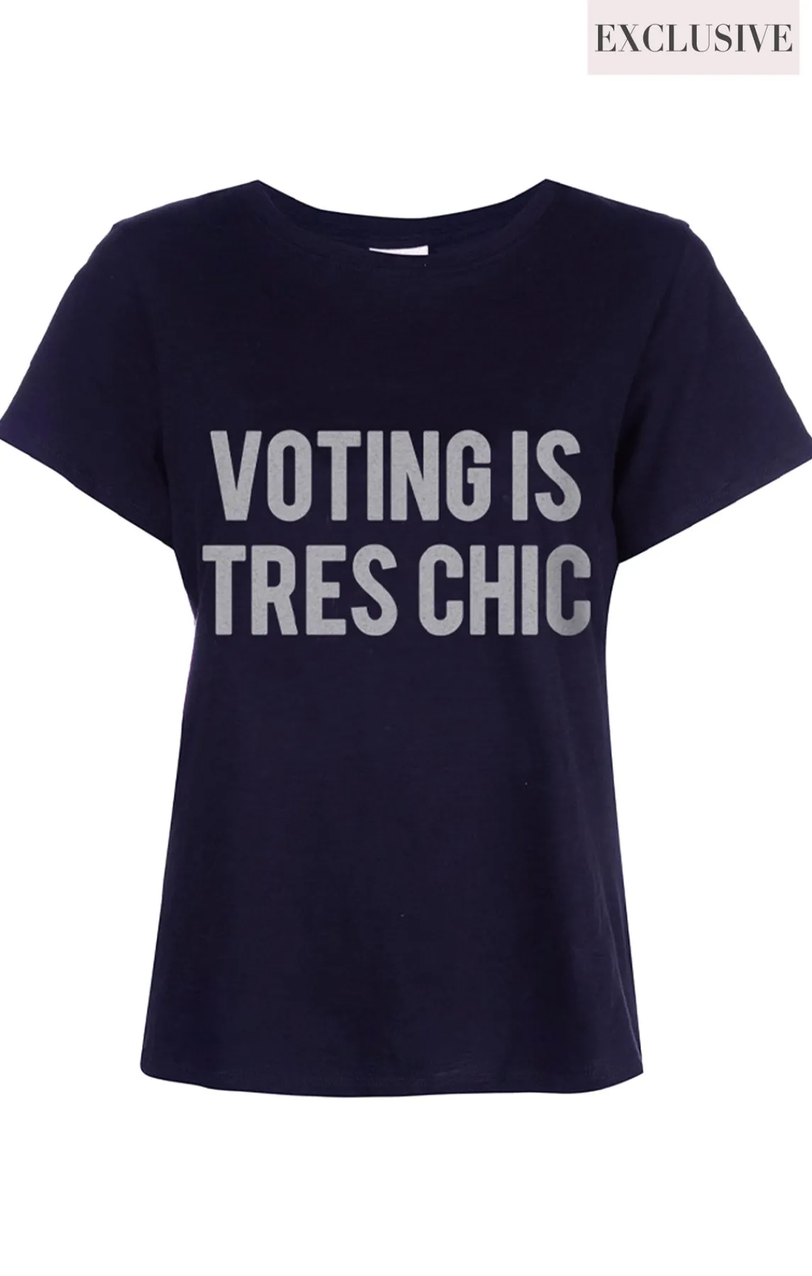 Cinq à Sept Voting Is Tres Chic Tee<Women Tees & Pullovers