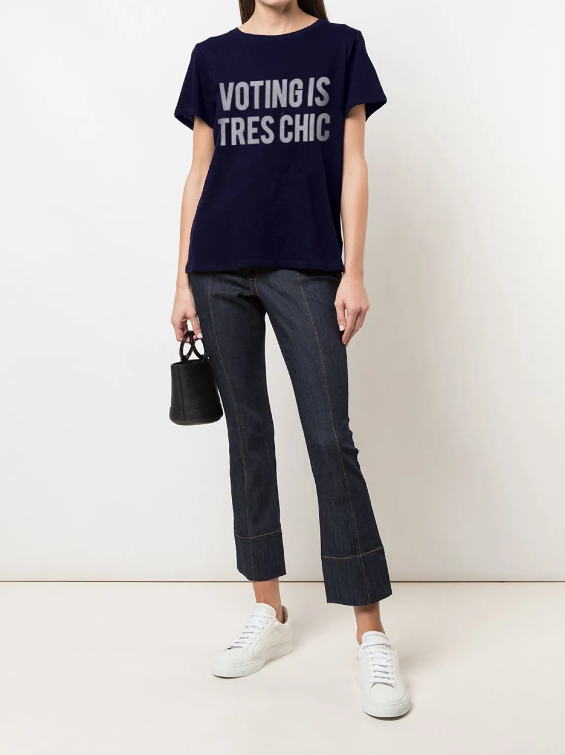 Cinq à Sept Voting Is Tres Chic Tee<Women Tees & Pullovers