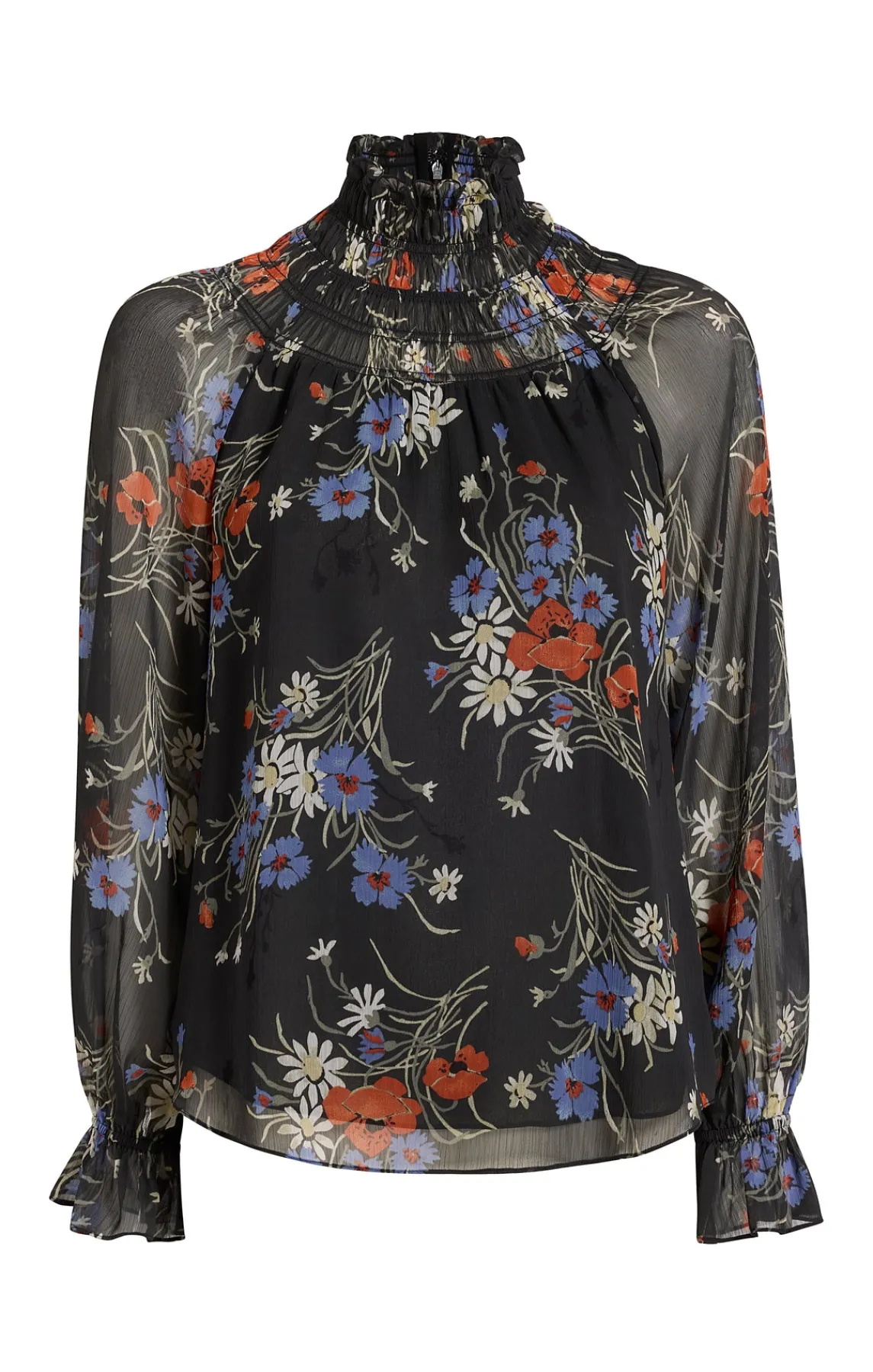 Cinq à Sept Wild Poppy Avalyn Top<Women Long Sleeve Tops